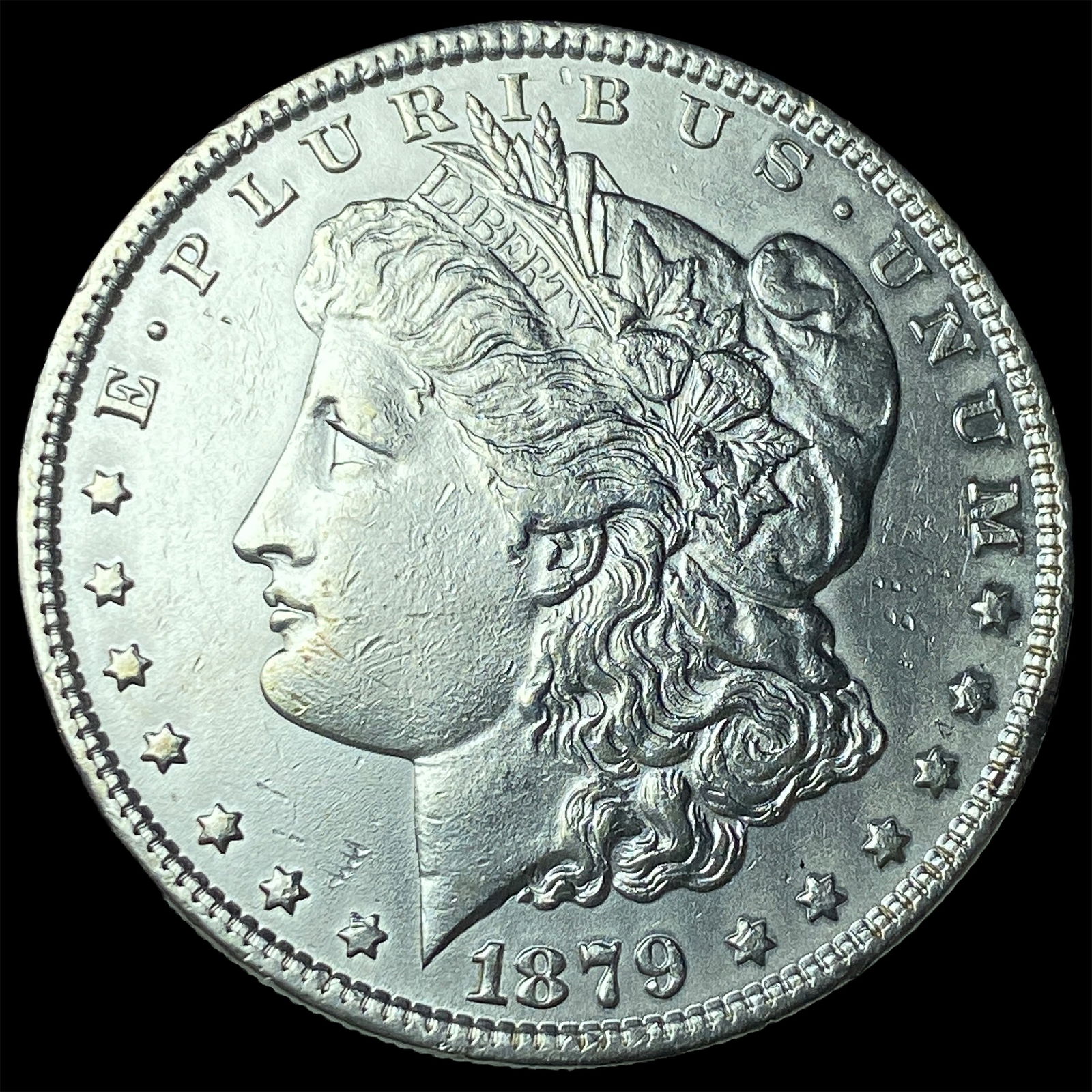 1879 Morgan Silver Dollar CLOSELY UNCIRCULATED: 1879 Morgan Silver Dollar CLOSELY UNCIRCULATED