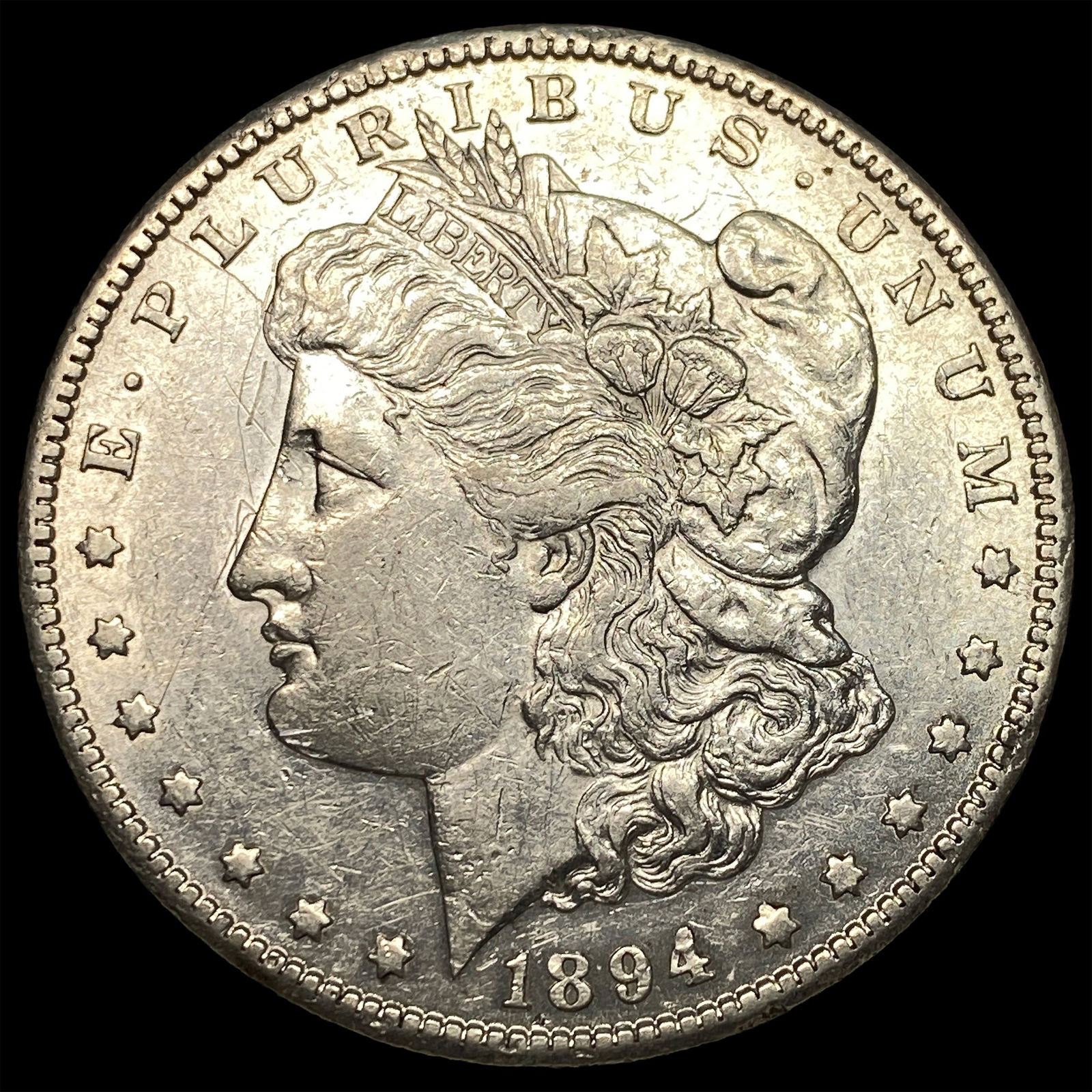 1894-S Silver Morgan Dollar CLOSELY UNCIRCULATED (1 of 2)
