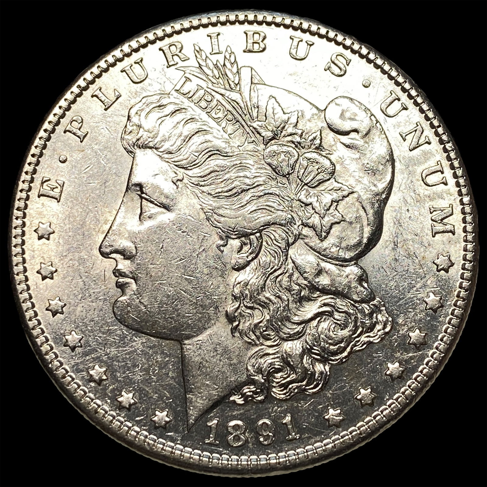 1891-S Silver Morgan Dollar UNCIRCULATED: 1891-S Silver Morgan Dollar UNCIRCULATED