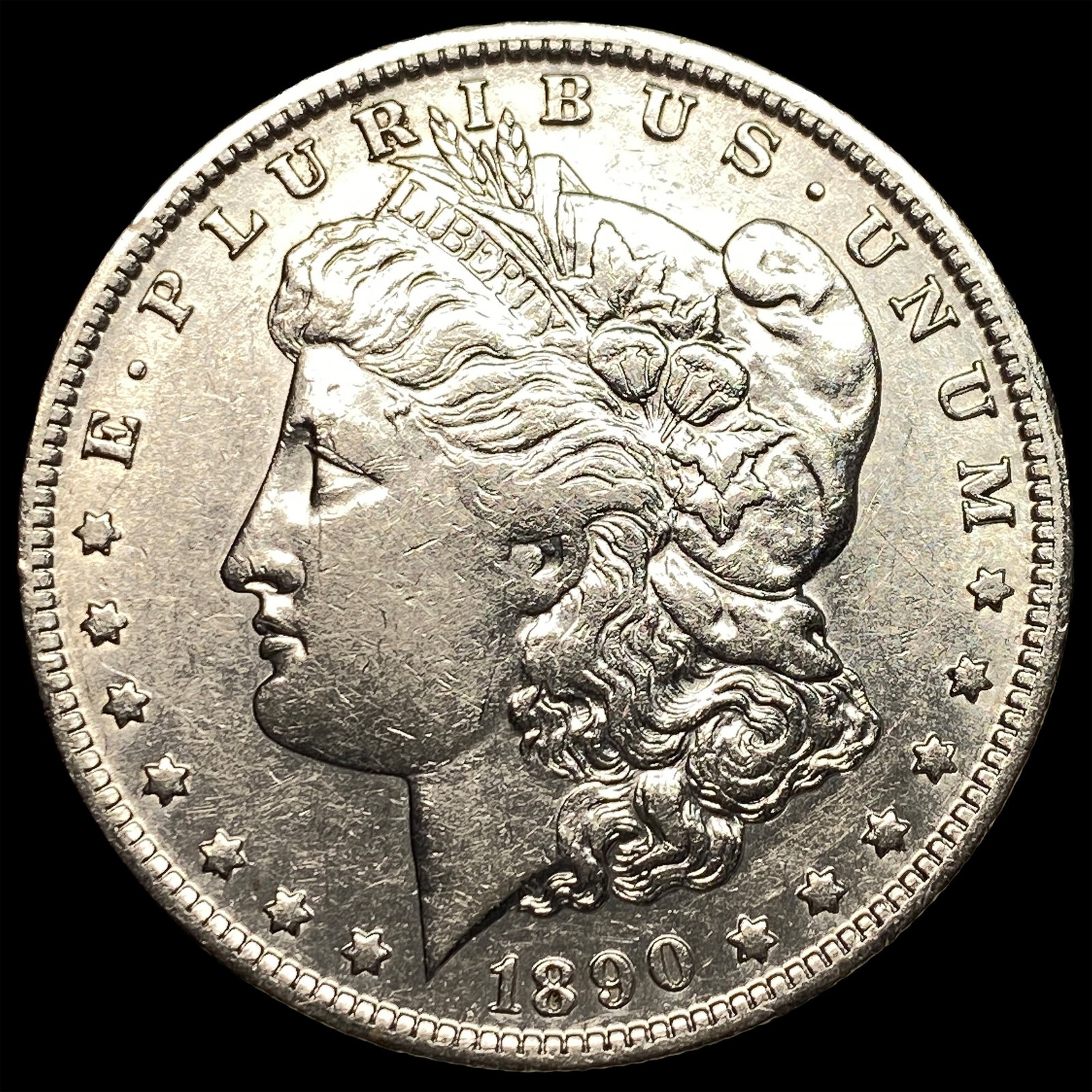 1890-O Silver Morgan Dollar NEARLY UNCIRCULATED: 1890-O Silver Morgan Dollar NEARLY UNCIRCULATED