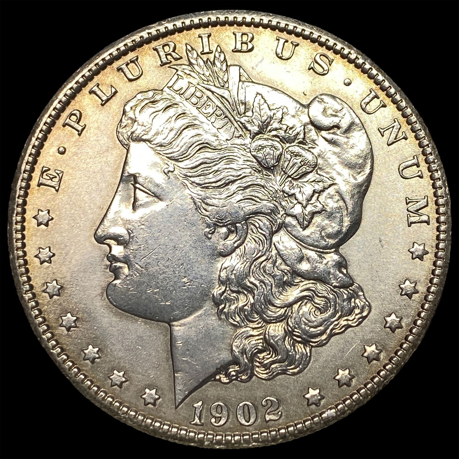1902-S Silver Morgan Dollar CLOSELY UNCIRCULATED (1 of 2)