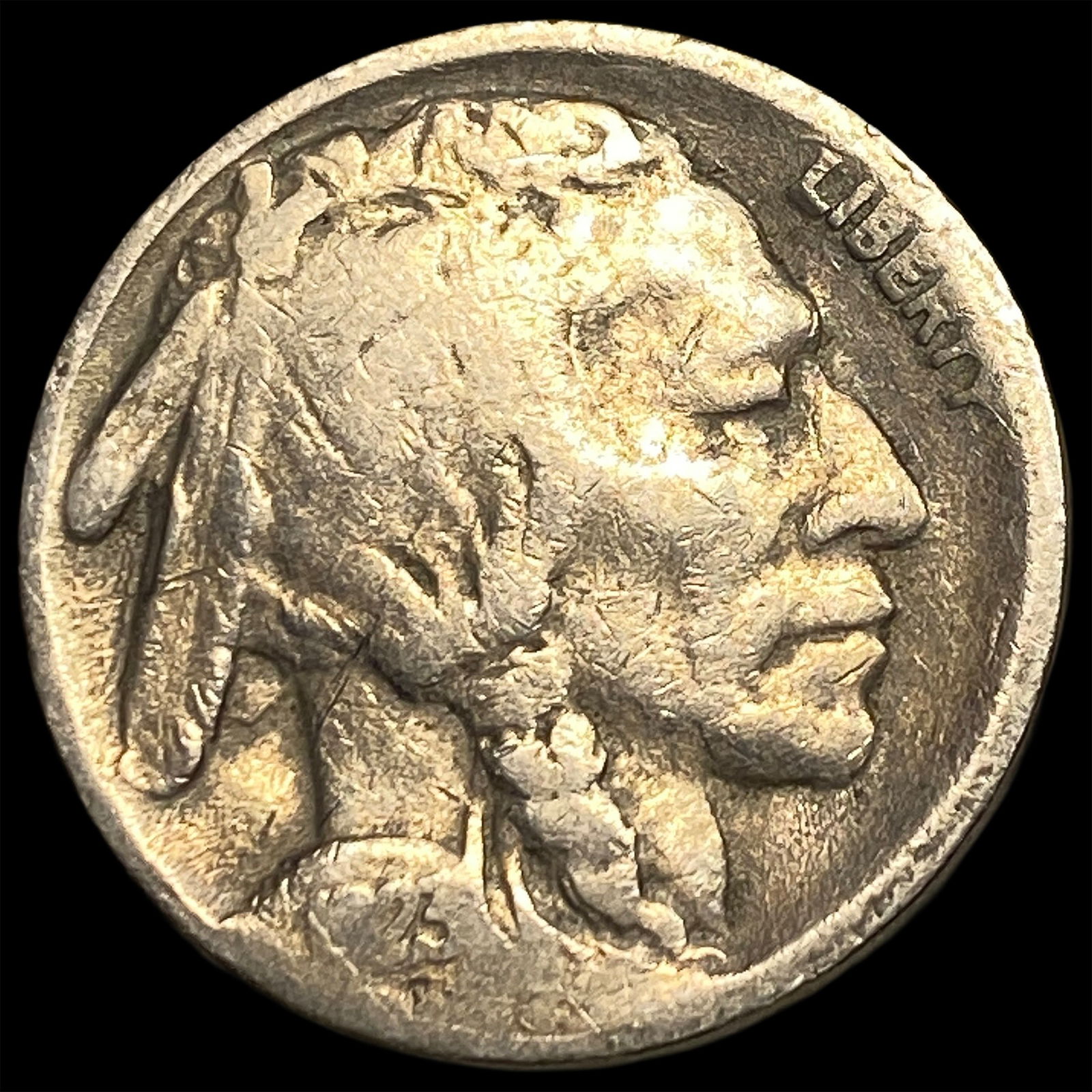 1923-S Buffalo Nickel ABOUT UNCIRCULATED: 1923-S Buffalo Nickel ABOUT UNCIRCULATED