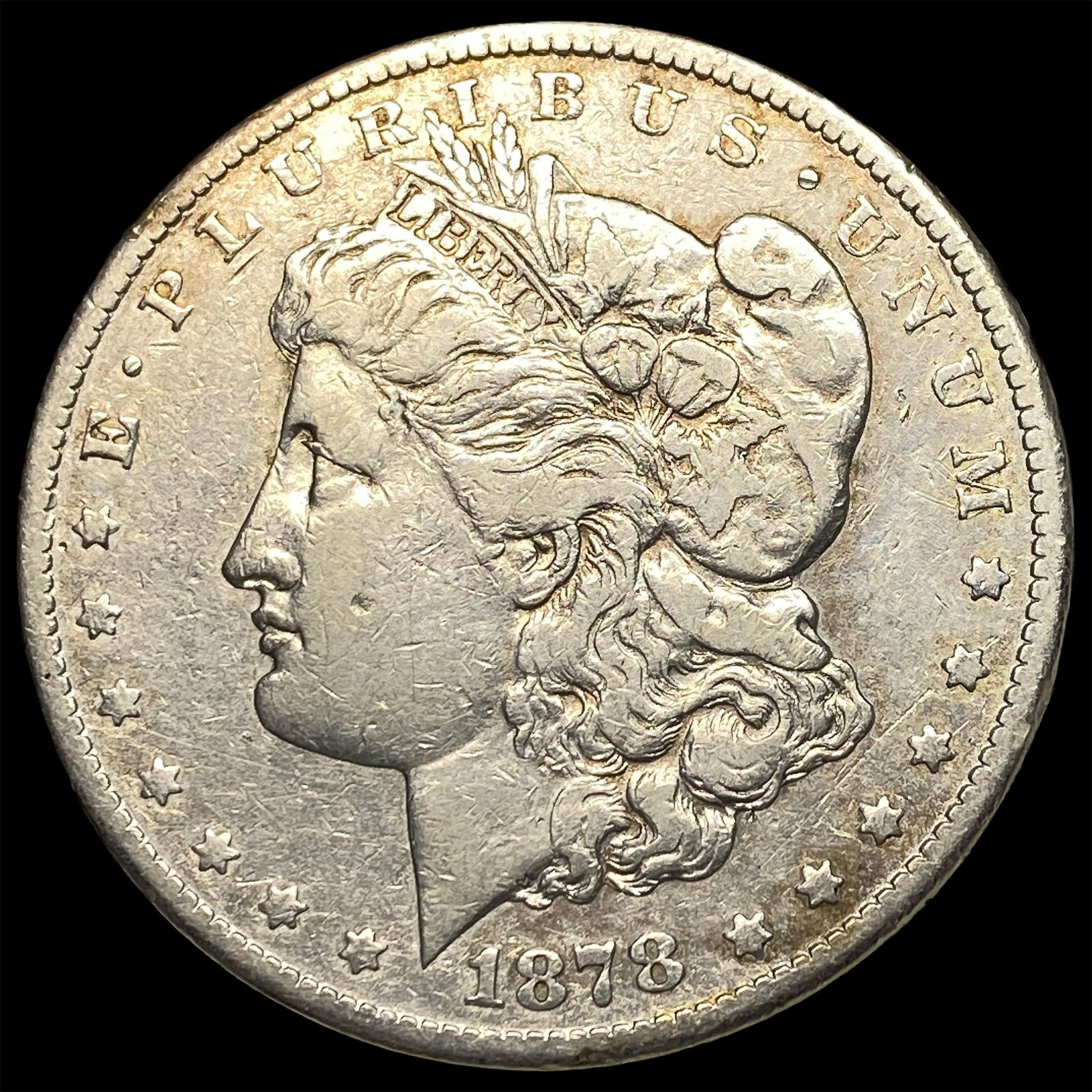 1878-CC Silver Morgan Dollar LIGHTLY CIRCULATED (1 of 2)
