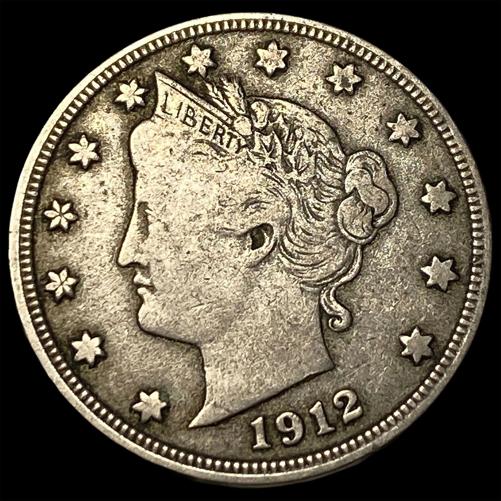 1912-D Liberty Head Nickel LIGHTLY CIRCULATED (1 of 2)