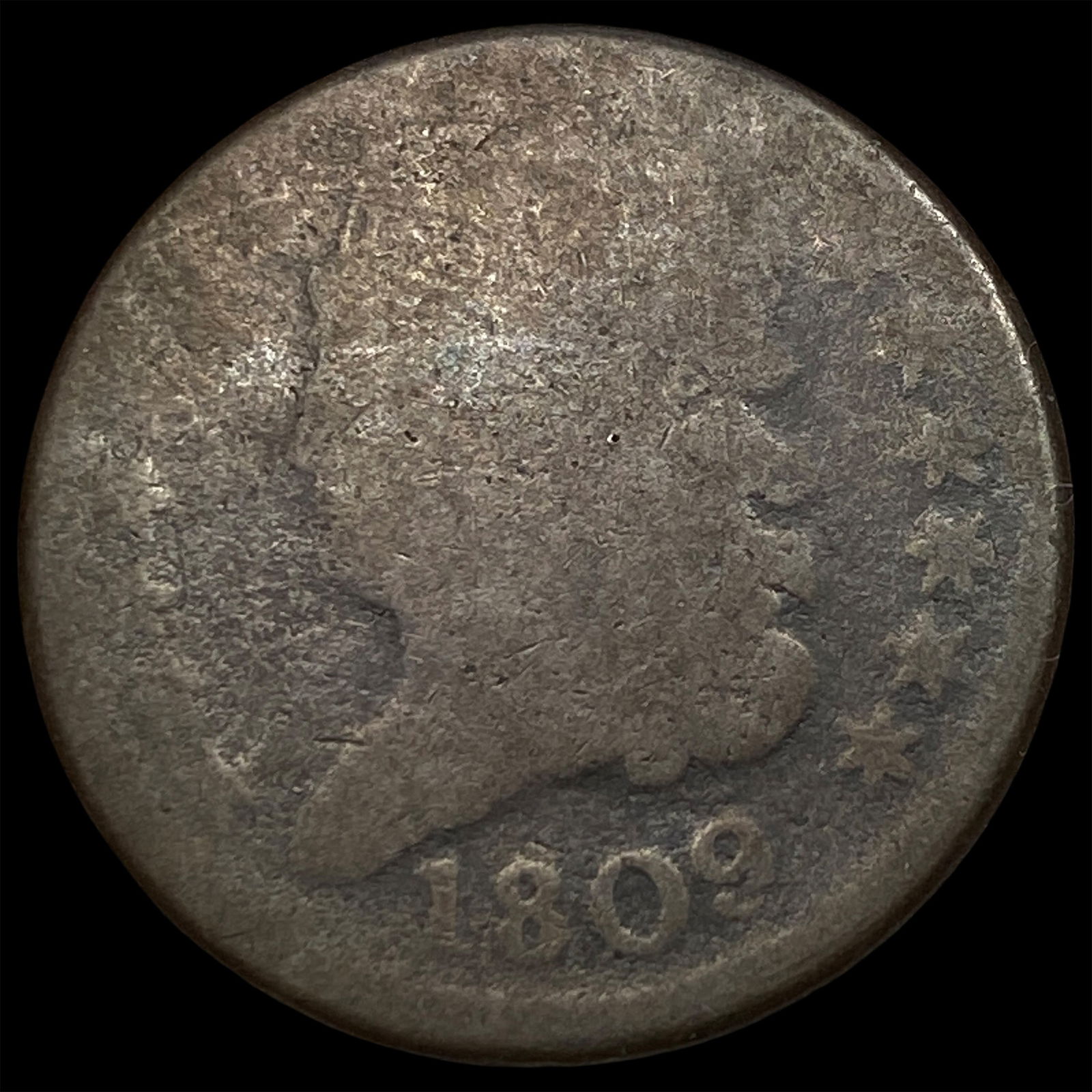 1809 Classic Head Large Cent NICELY CIRCULATED: 1809 Classic Head Large Cent NICELY CIRCULATED