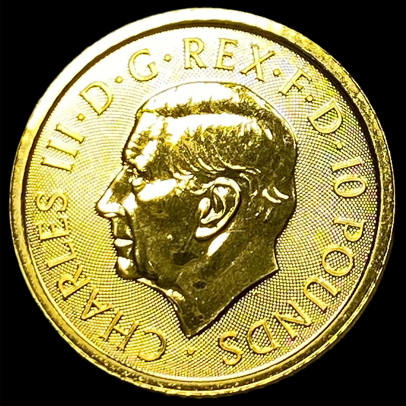 2023 Gold 10 Pounds 1 oz Britannia NEARLY UNCIRCULATED: 2023 Gold 10 Pounds 1 oz Britannia NEARLY UNCIRCULATED