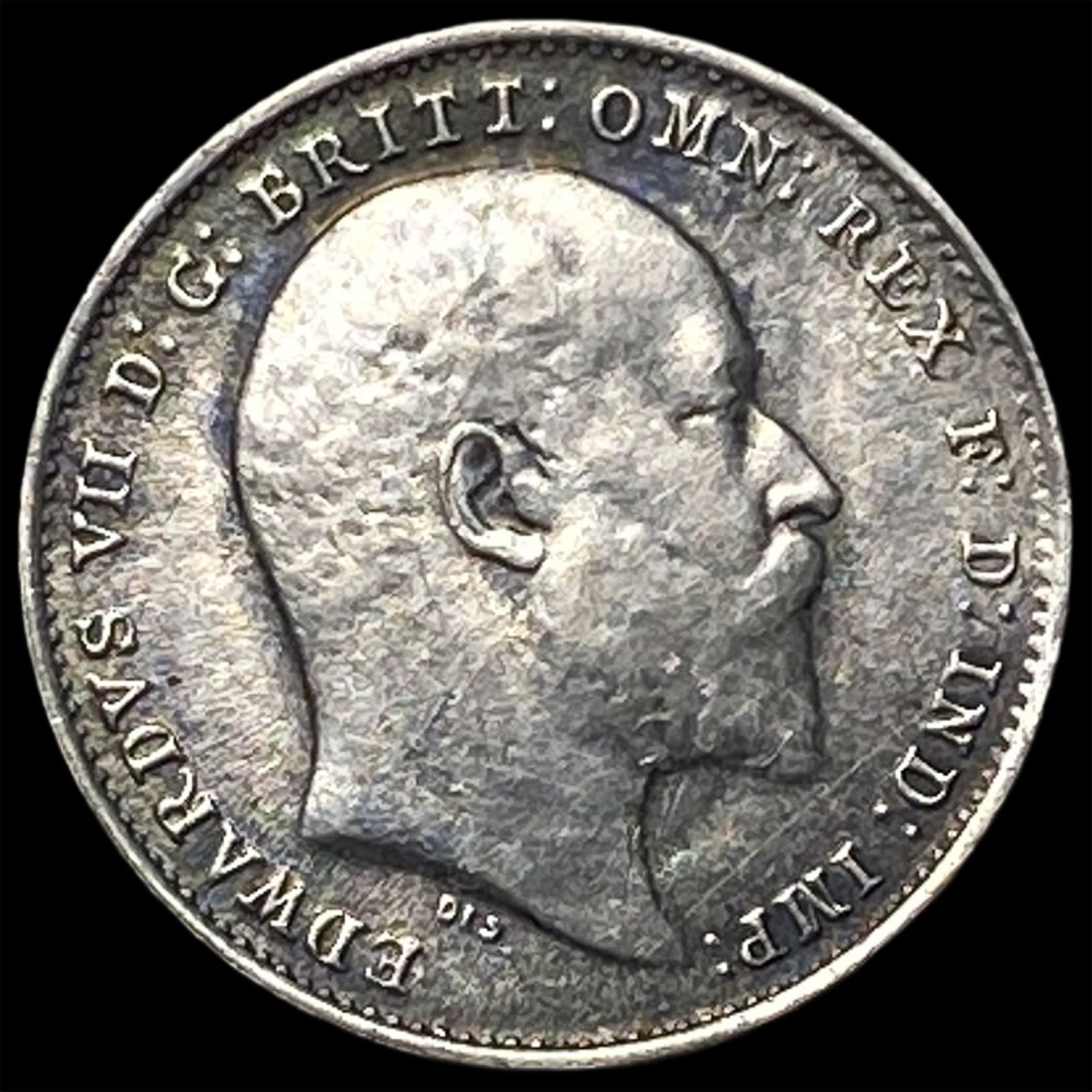 1909 Great Britain Silver 6 Pence - Edward VII NEARLY UNCIRCULATED (1 of 2)