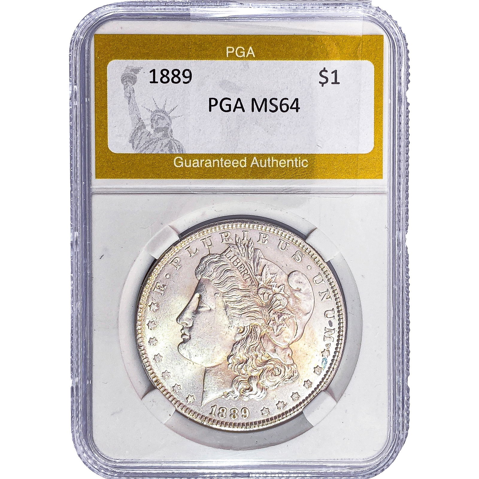 1889 Morgan Silver Dollar PGA MS64 (1 of 2)