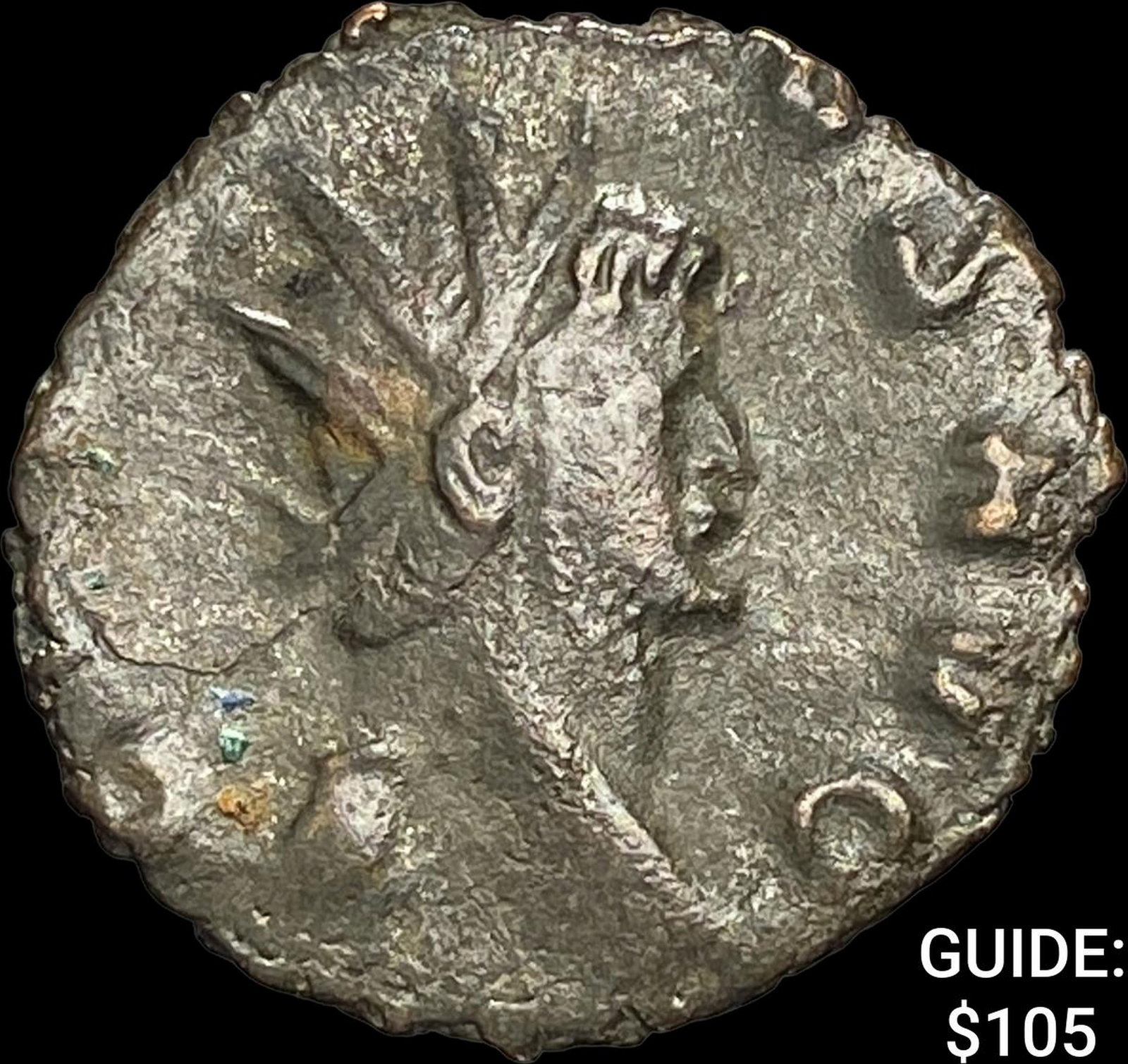 Roman Gallienus 253-268 AD BI Dbl Denarius CHOICE AU (1 of 2)