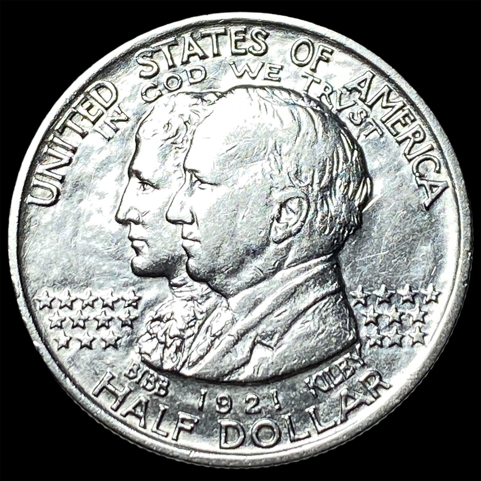 1818 Capped Bust Half Dollar CLOSELY UNCIRCULATED: 1818 Capped Bust Half Dollar CLOSELY UNCIRCULATED
