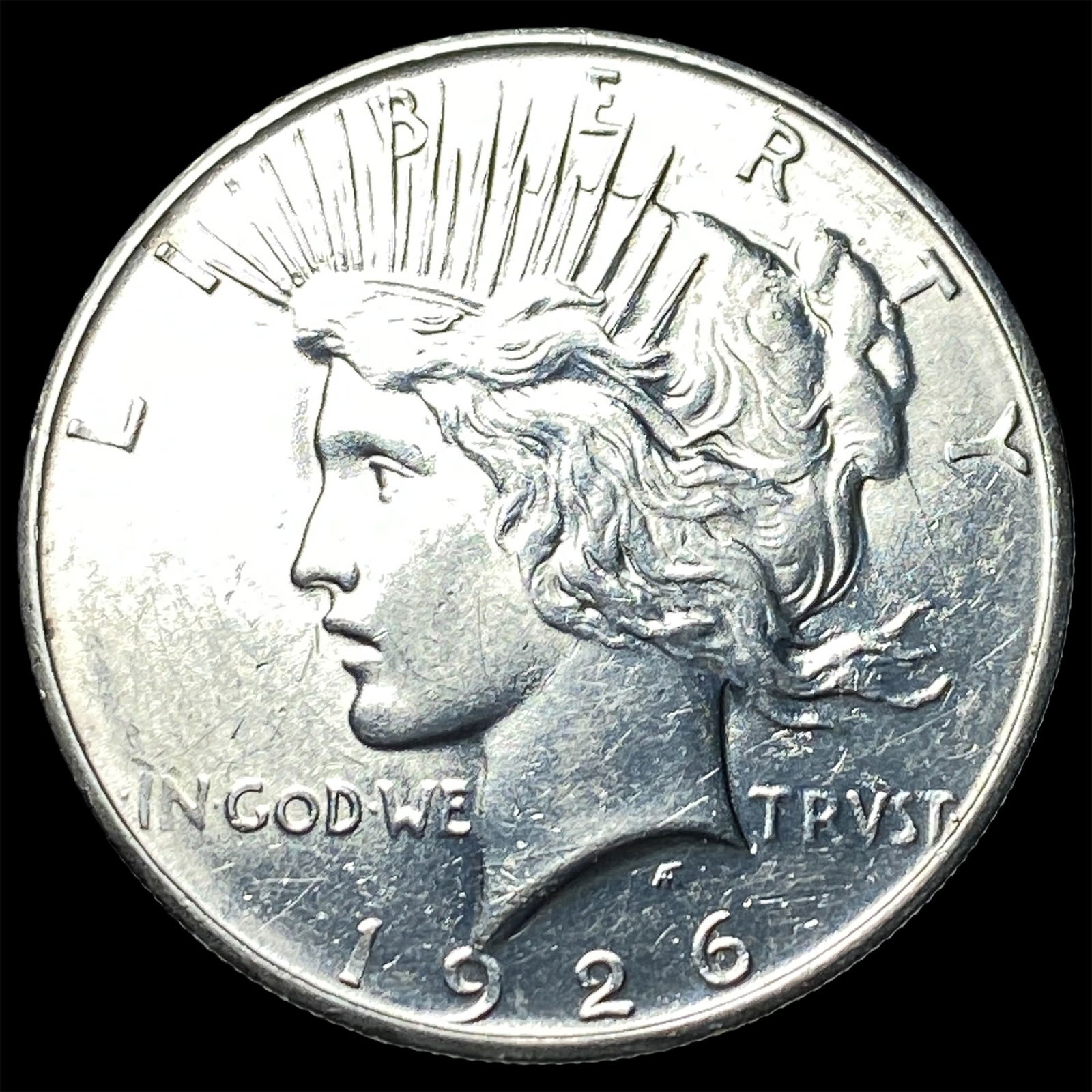 1926-d Peace Silver Dollar UNCIRCULATED: 1926-d Peace Silver Dollar UNCIRCULATED