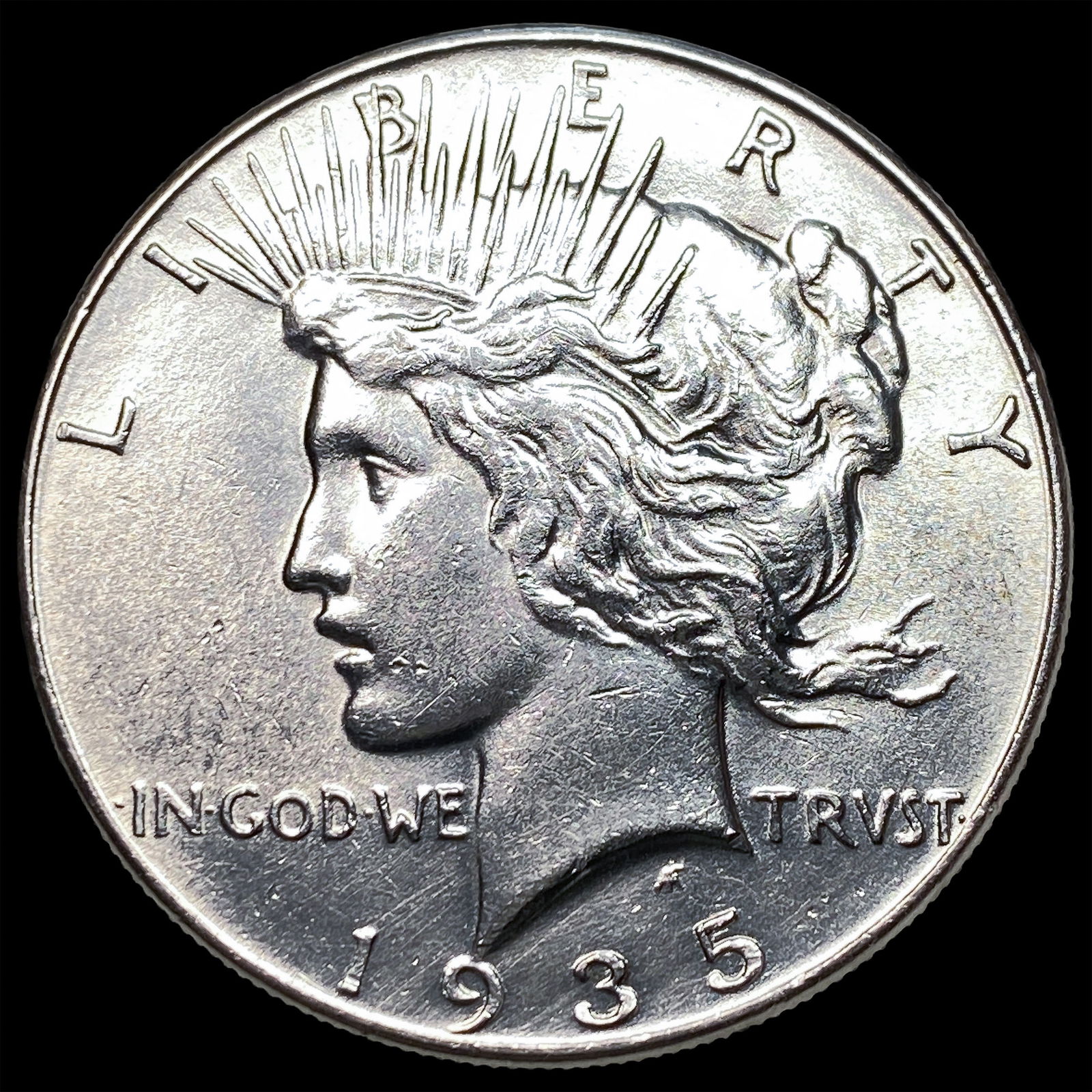 1935 Silver Peace Dollar UNCIRCULATED: 1935 Silver Peace Dollar UNCIRCULATED