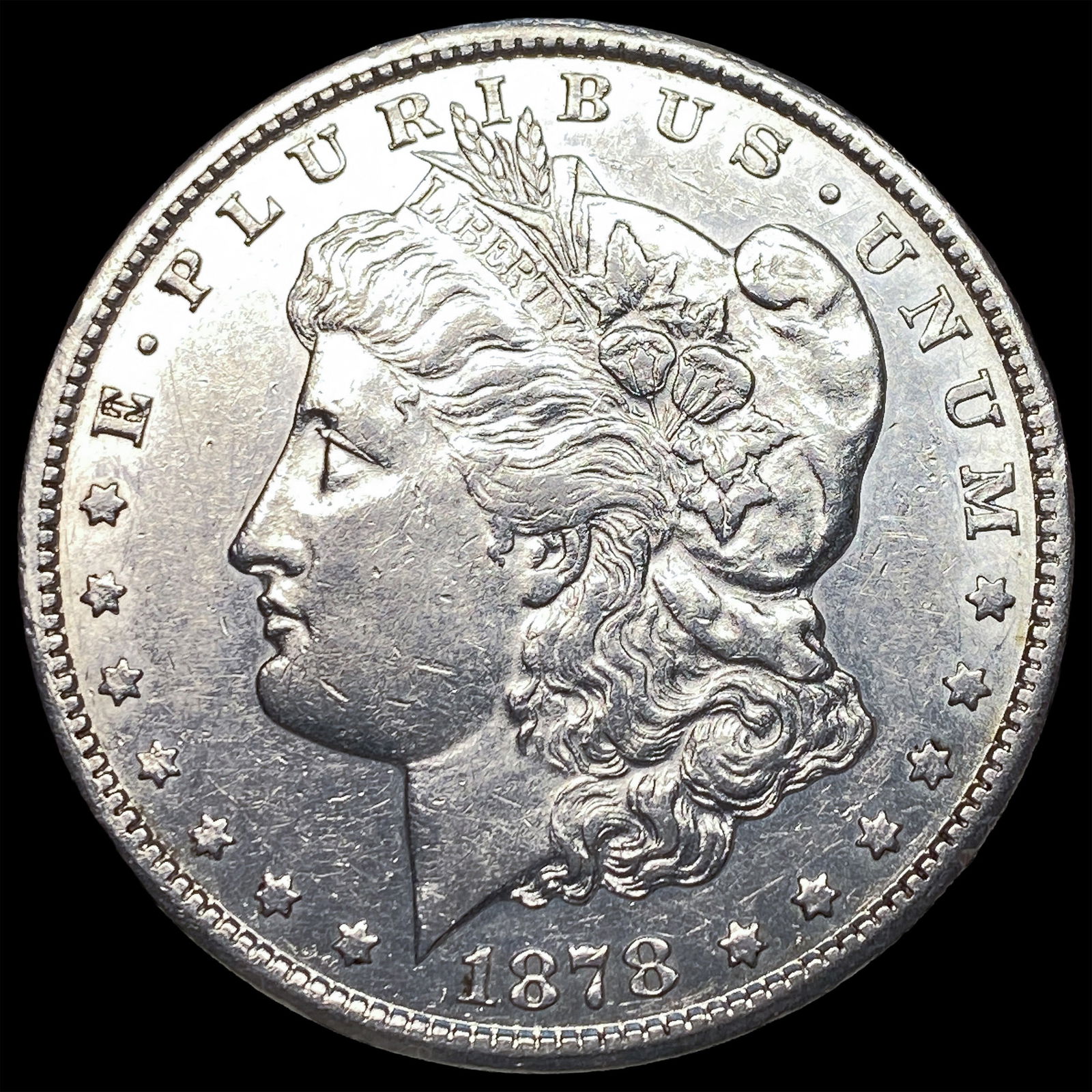 1878-CC Silver Morgan Dollar CLOSELY UNCIRCULATED (1 of 2)