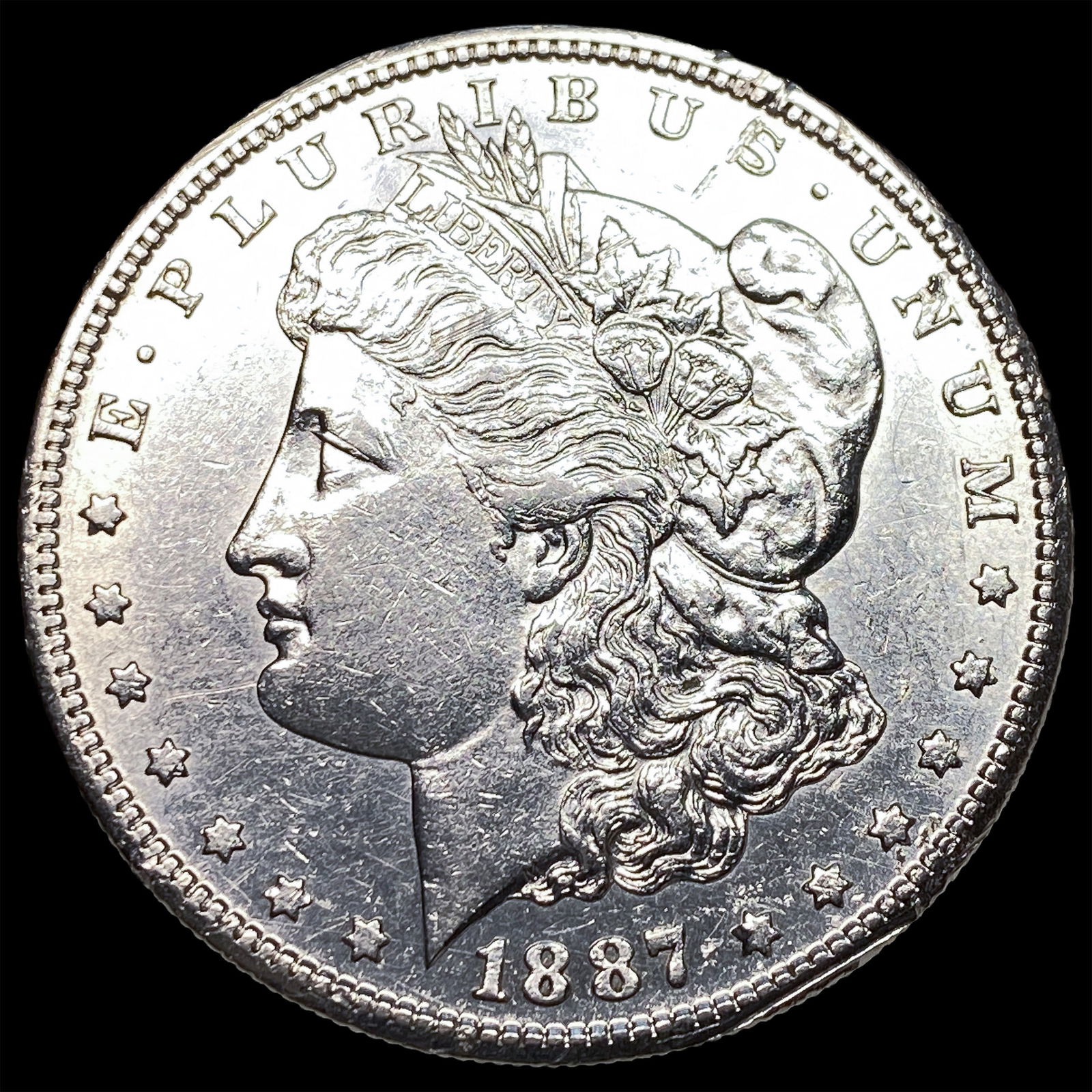 1887 Morgan Silver Dollar UNCIRCULATED: 1887 Morgan Silver Dollar UNCIRCULATED