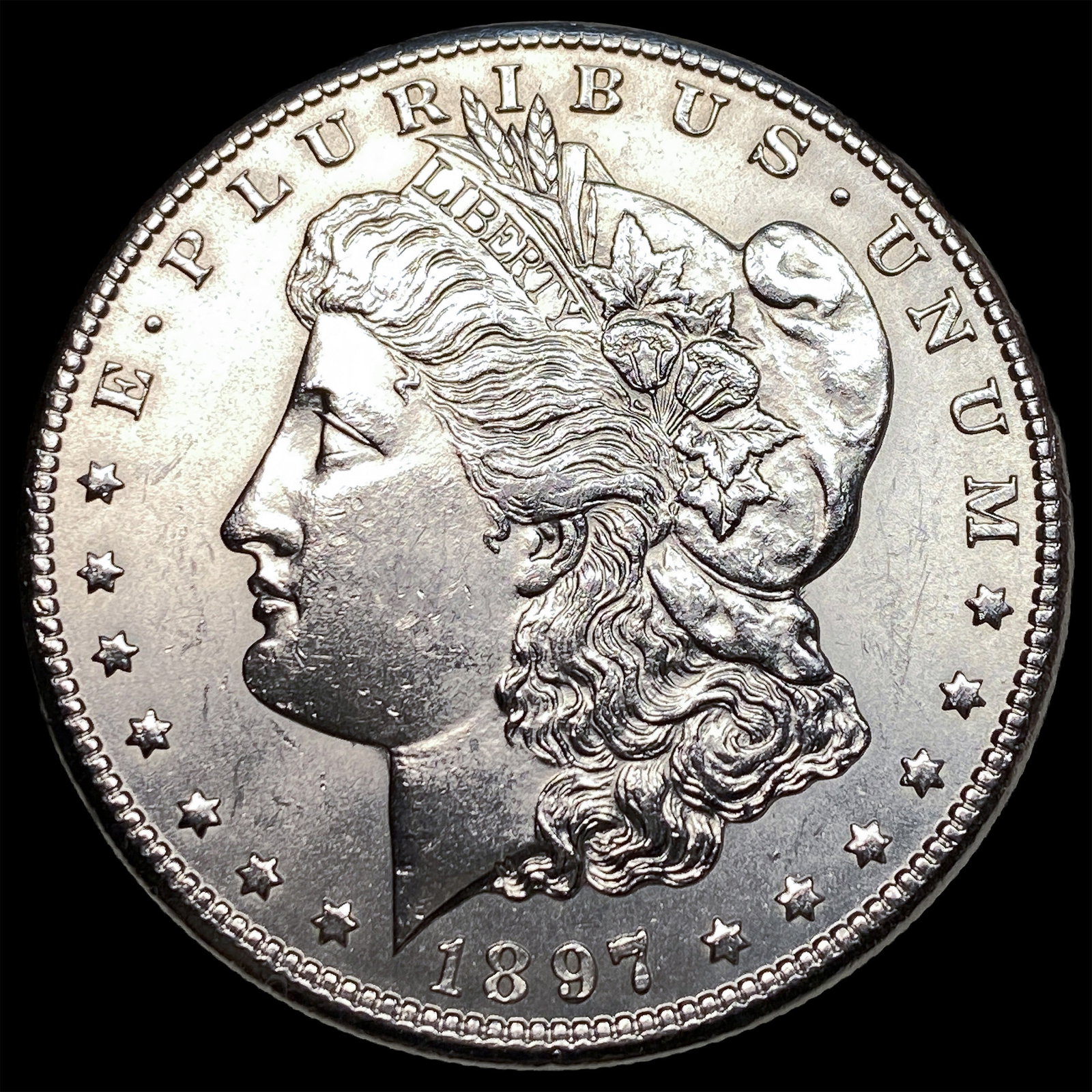 1897-S Silver Morgan Dollar UNCIRCULATED: 1897-S Silver Morgan Dollar UNCIRCULATED