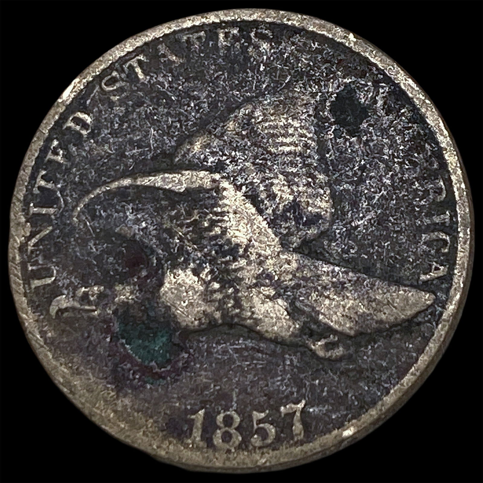 1857 Flying Eagle Cent HIGH GRADE: 1857 Flying Eagle Cent HIGH GRADE