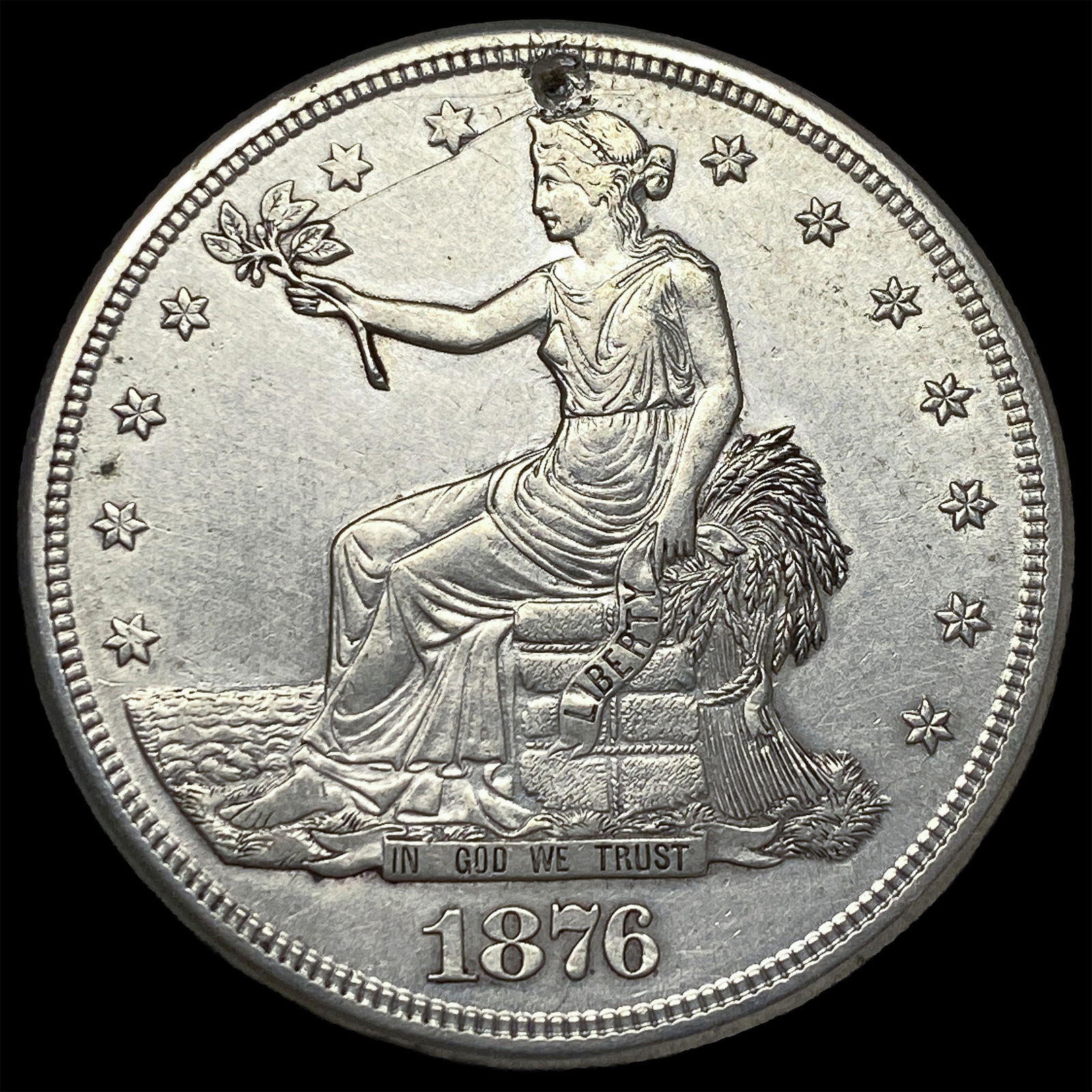 1876-S Silver Trade Dollar HIGH GRADE (1 of 2)