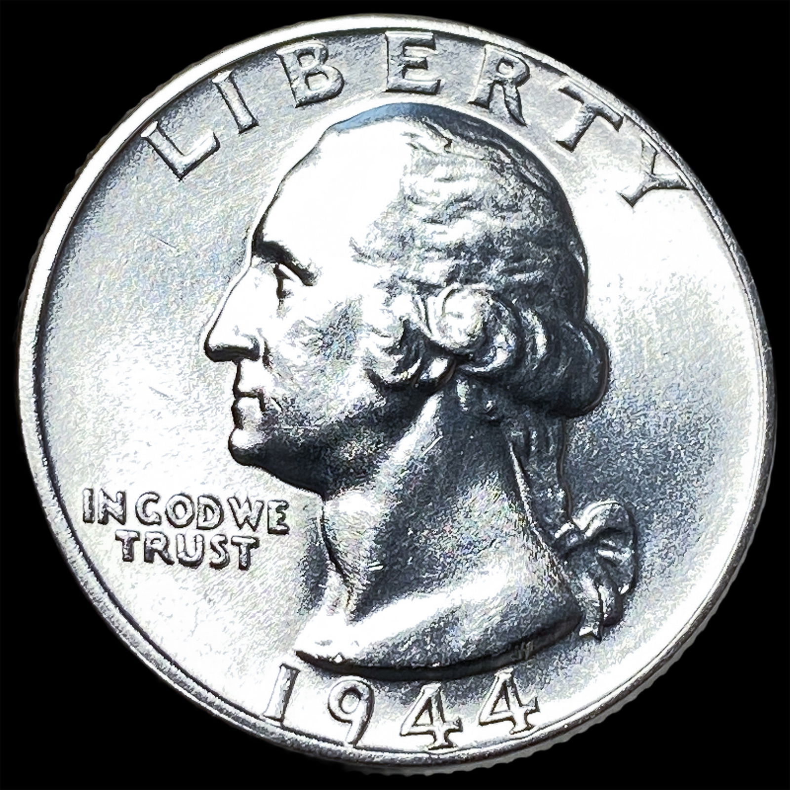 1944 Silver Washington Quarter CHOICE BU: 1944 Silver Washington Quarter CHOICE BU