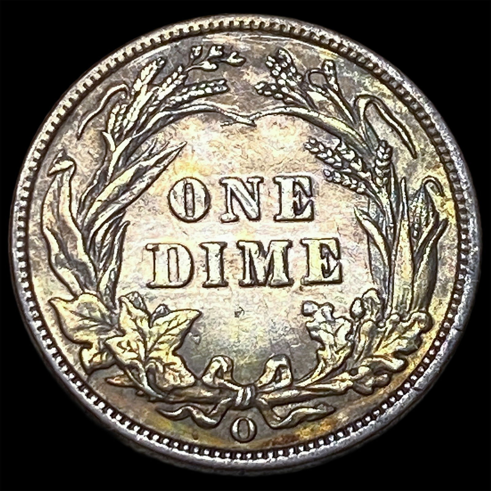 1903-O Silver Barber Dime NEARLY UNCIRCULATED - 2