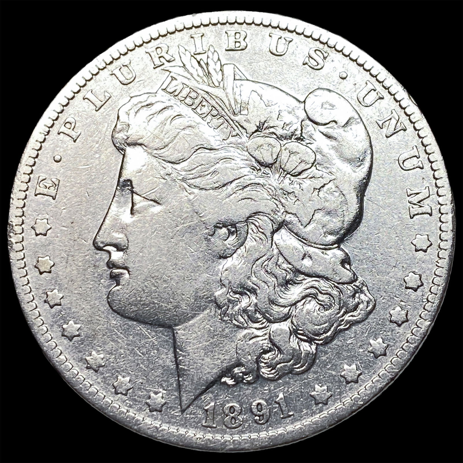 1891-O Silver Morgan Dollar LIGHTLY CIRCULATED: 1891-O Silver Morgan Dollar LIGHTLY CIRCULATED