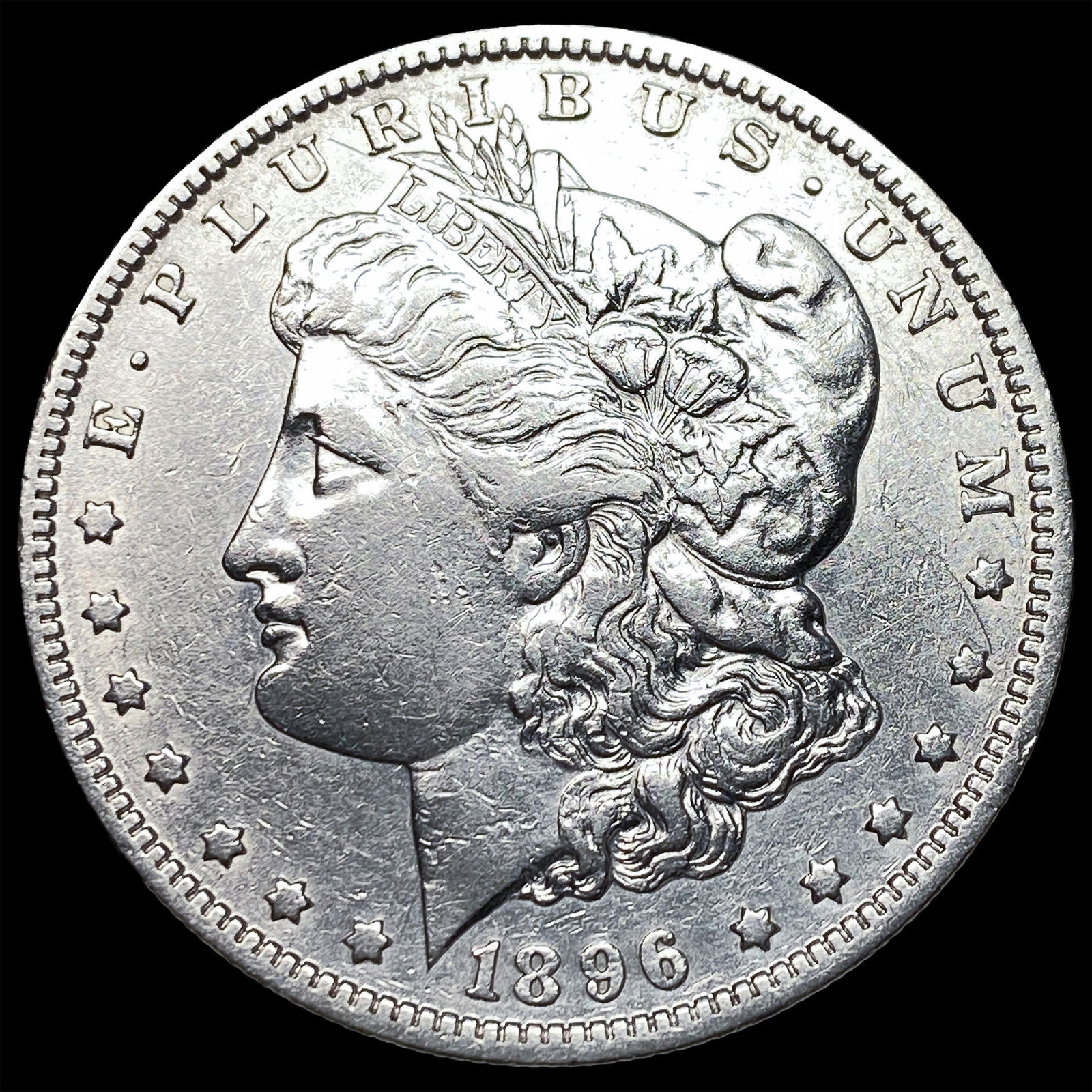 1896-O Morgan Silver Dollar CLOSELY UNCIRCULATED: 1896-O Morgan Silver Dollar CLOSELY UNCIRCULATED