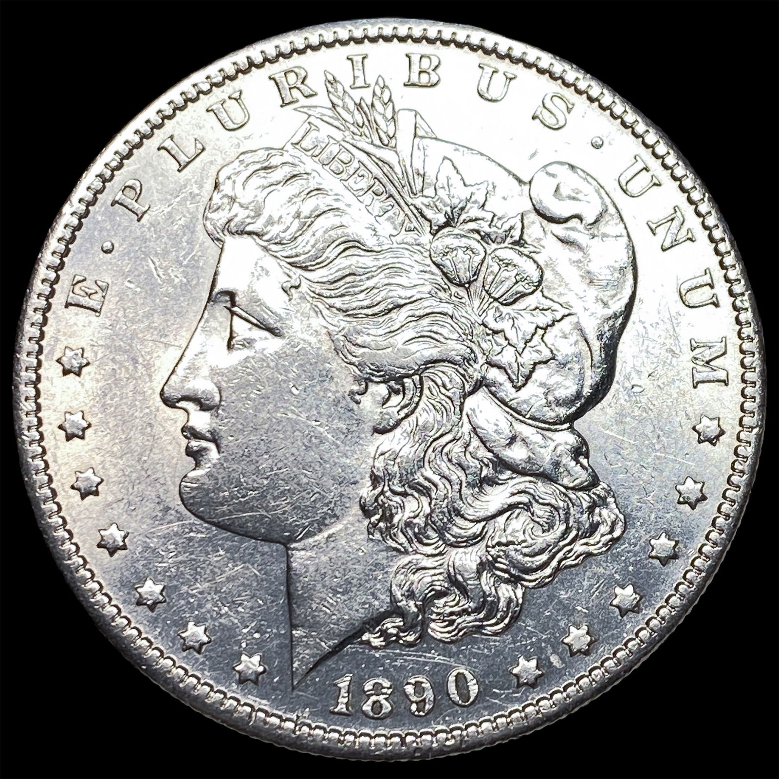 1890 Morgan Silver Dollar UNCIRCULATED: 1890 Morgan Silver Dollar UNCIRCULATED
