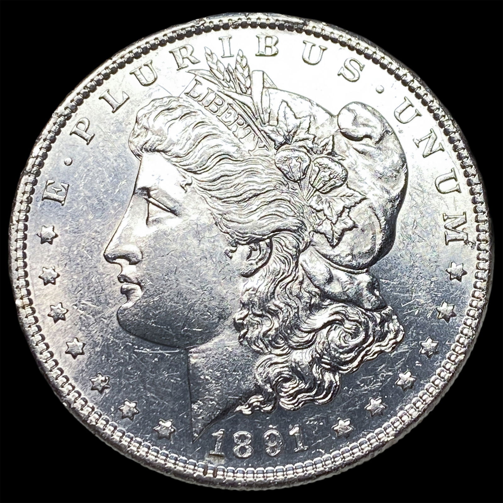1891-S Morgan Silver Dollar UNCIRCULATED (1 of 2)