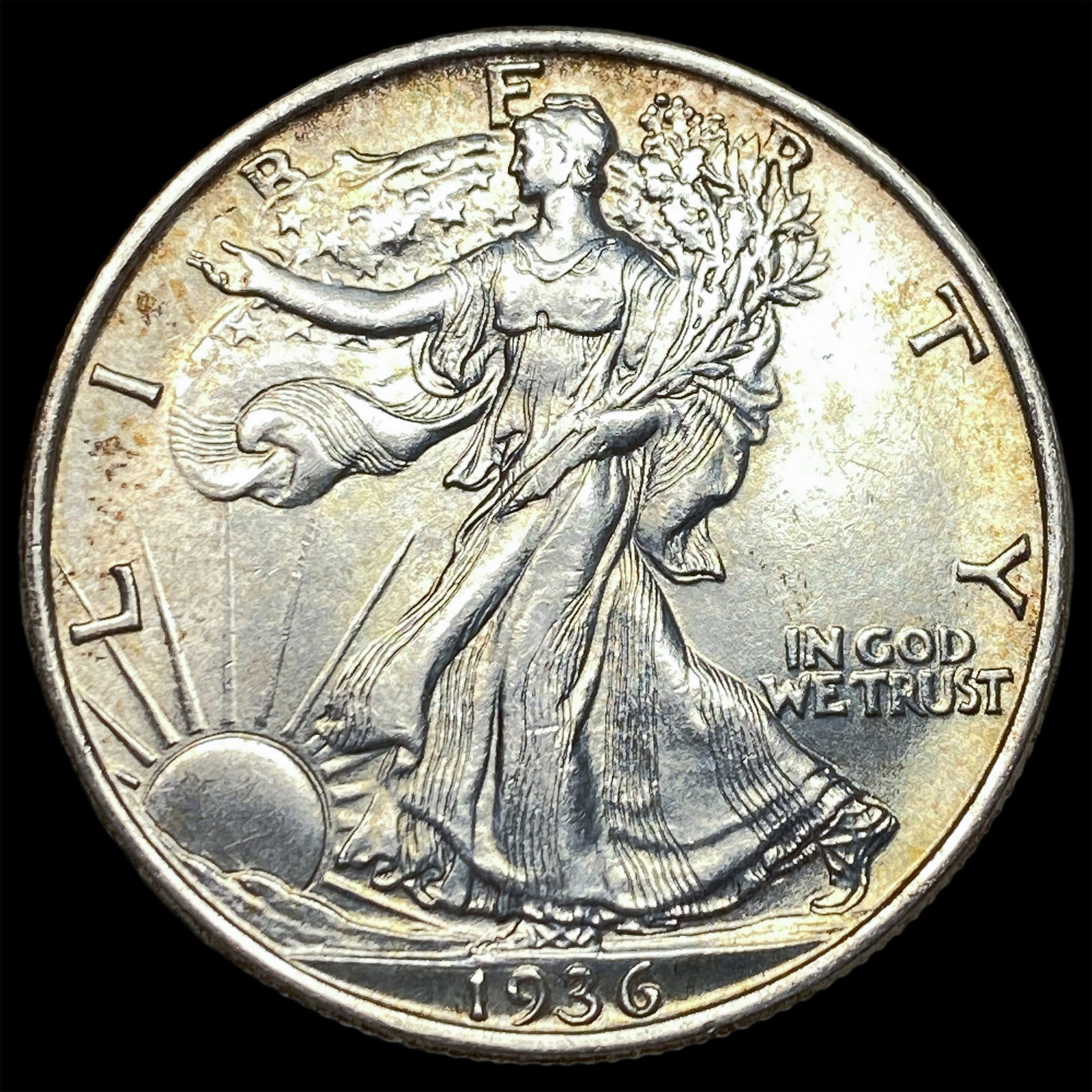 1936 Walking Liberty Half Dollar UNCIRCULATED: 1936 Walking Liberty Half Dollar UNCIRCULATED