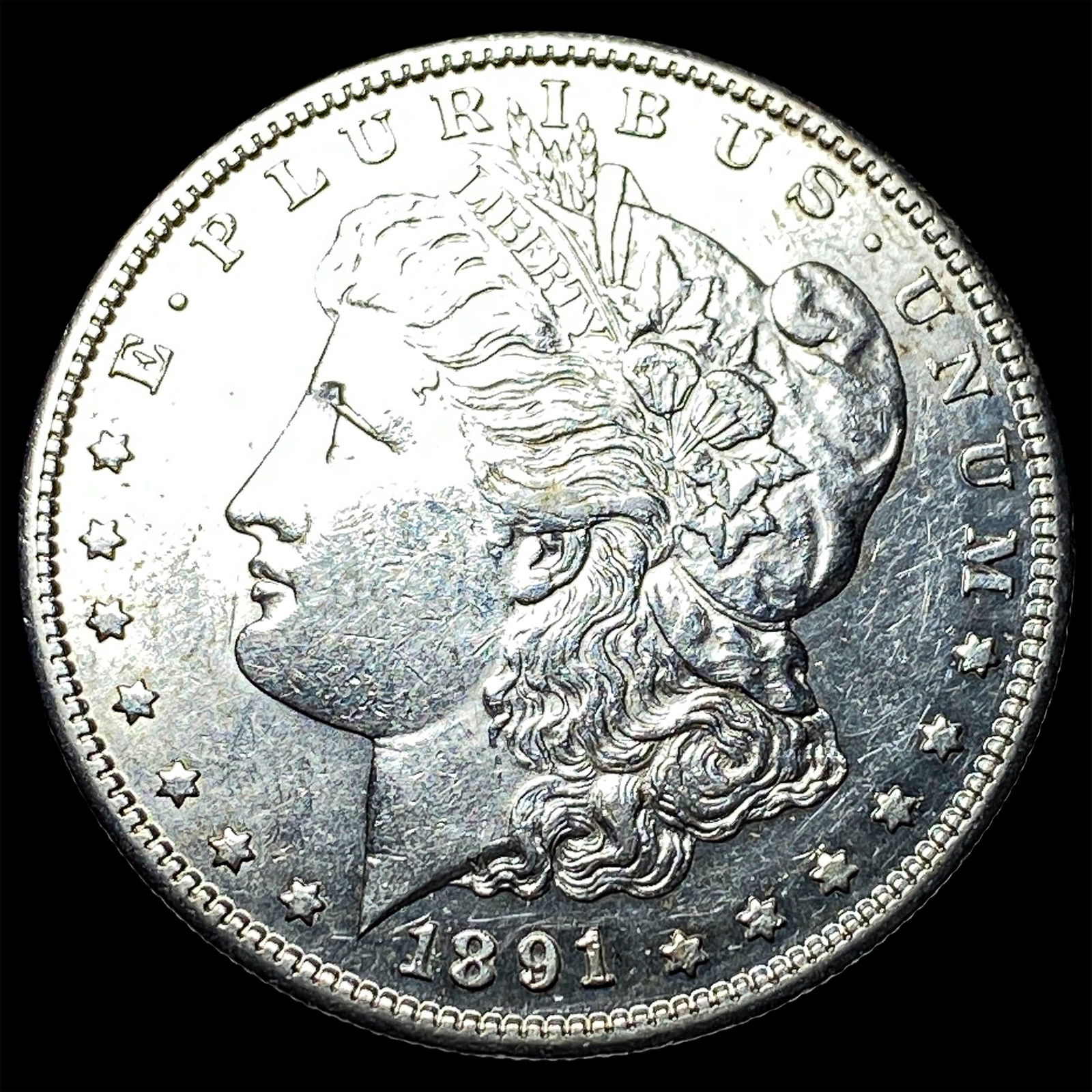 1891-S Silver Morgan Dollar UNCIRCULATED: 1891-S Silver Morgan Dollar UNCIRCULATED
