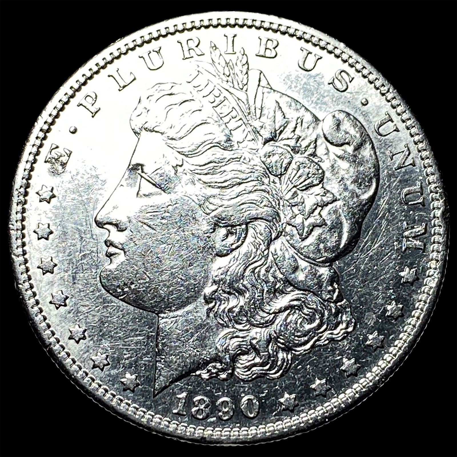 1880-S Silver Morgan Dollar CLOSELY UNCIRCULATED: 1880-S Silver Morgan Dollar CLOSELY UNCIRCULATED