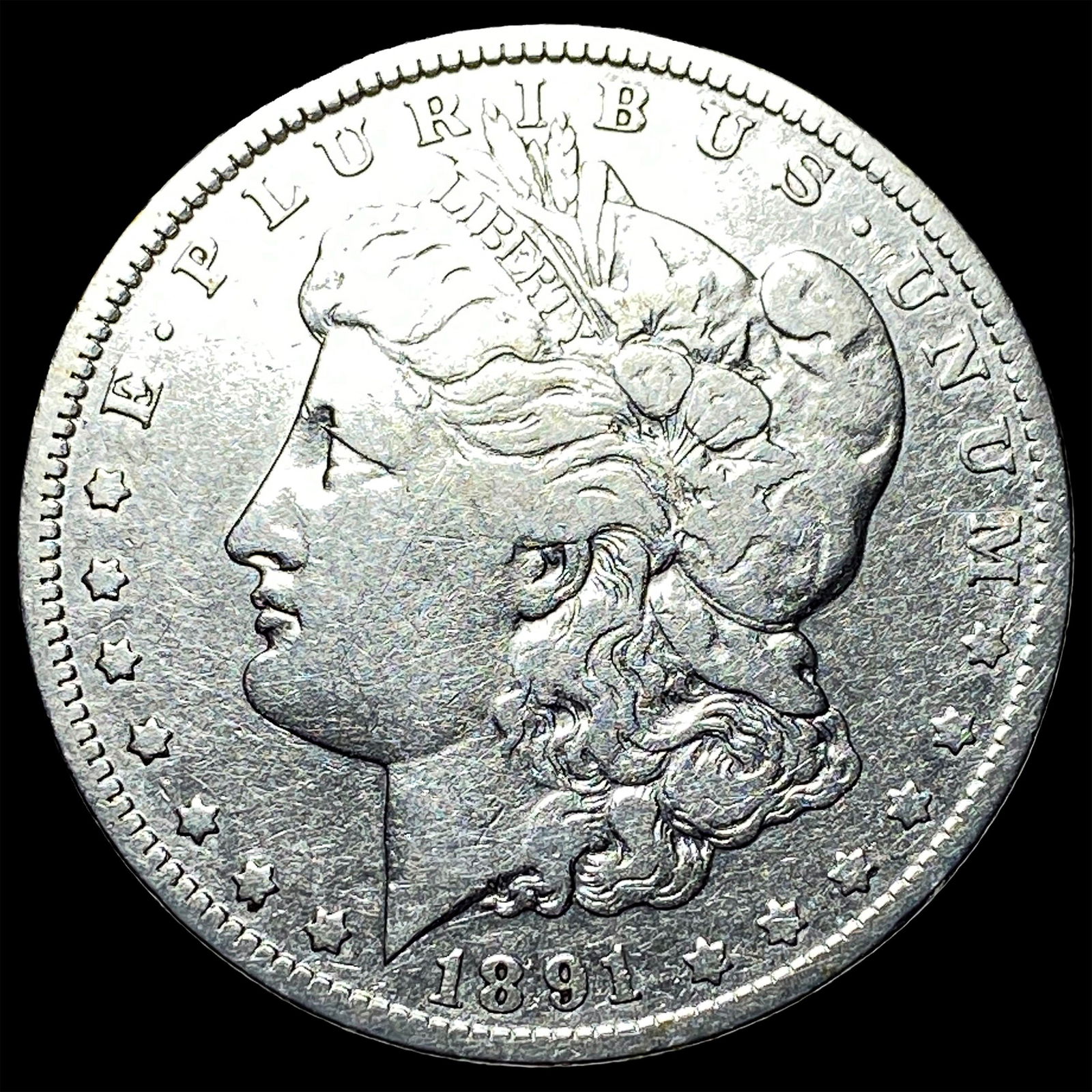 1891-O Silver Morgan Dollar LIGHTLY CIRCULATED: 1891-O Silver Morgan Dollar LIGHTLY CIRCULATED