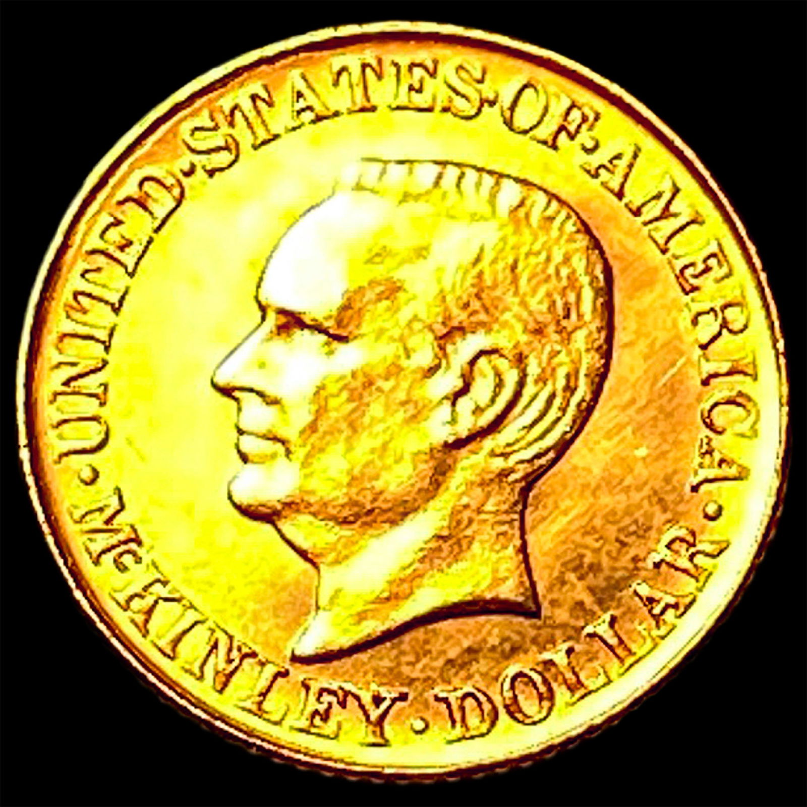 1916 Gold McKinley Dollar Commemorative UNCIRCULATED: 1916 Gold McKinley Dollar Commemorative UNCIRCULATED