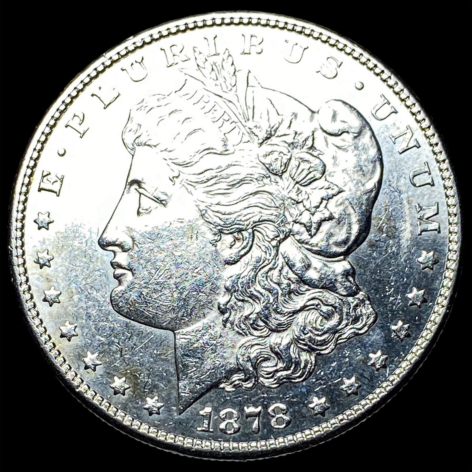 1878 Silver Morgan Dollar CHOICE BU: 1878 Silver Morgan Dollar CHOICE BU