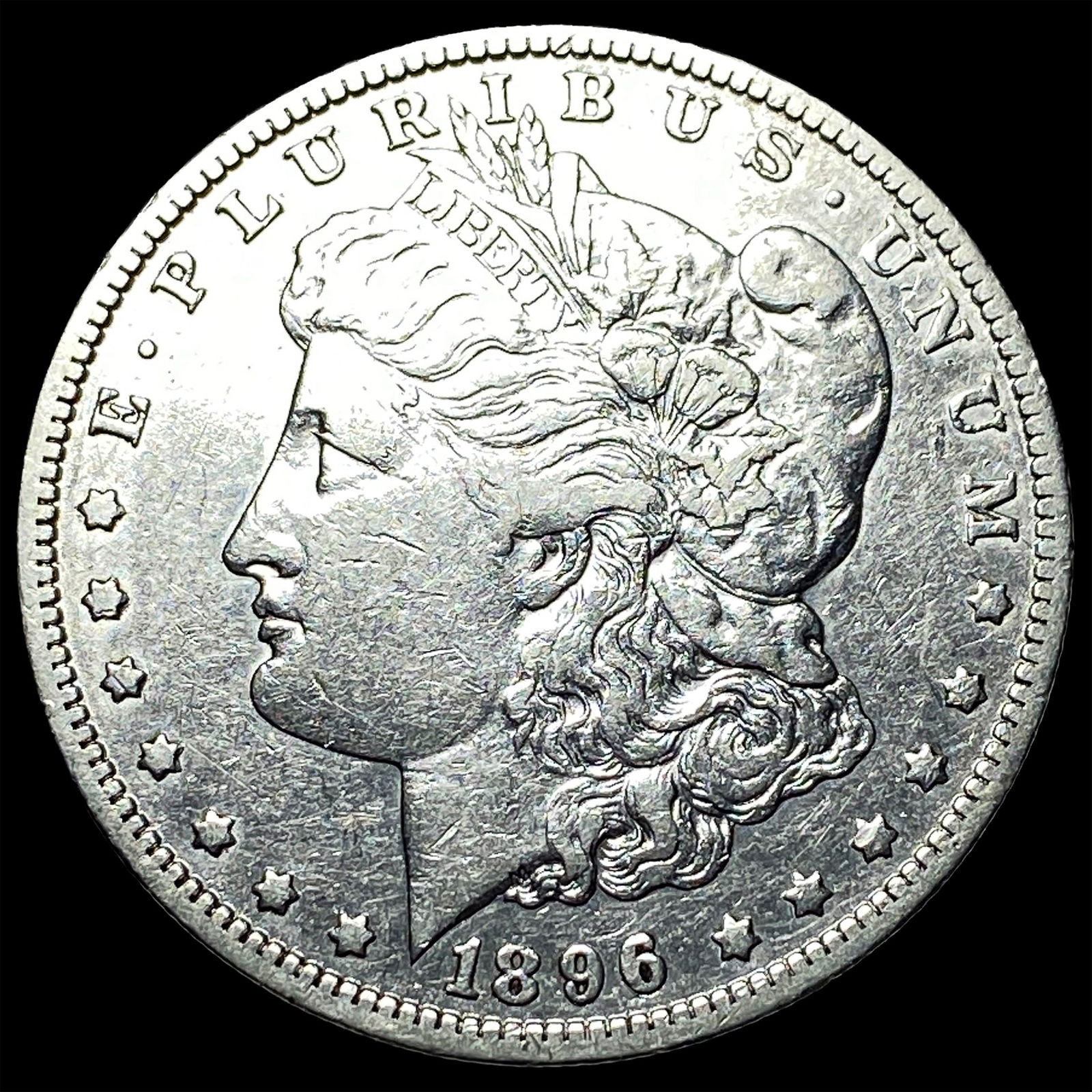 1896-O Silver Morgan Dollar NEARLY UNCIRCULATED: 1896-O Silver Morgan Dollar NEARLY UNCIRCULATED