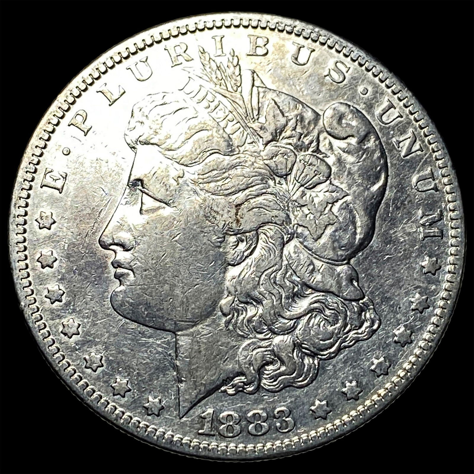 1883-P Silver Morgan Dollar NEARLY UNCIRCULATED: 1883-P Silver Morgan Dollar NEARLY UNCIRCULATED
