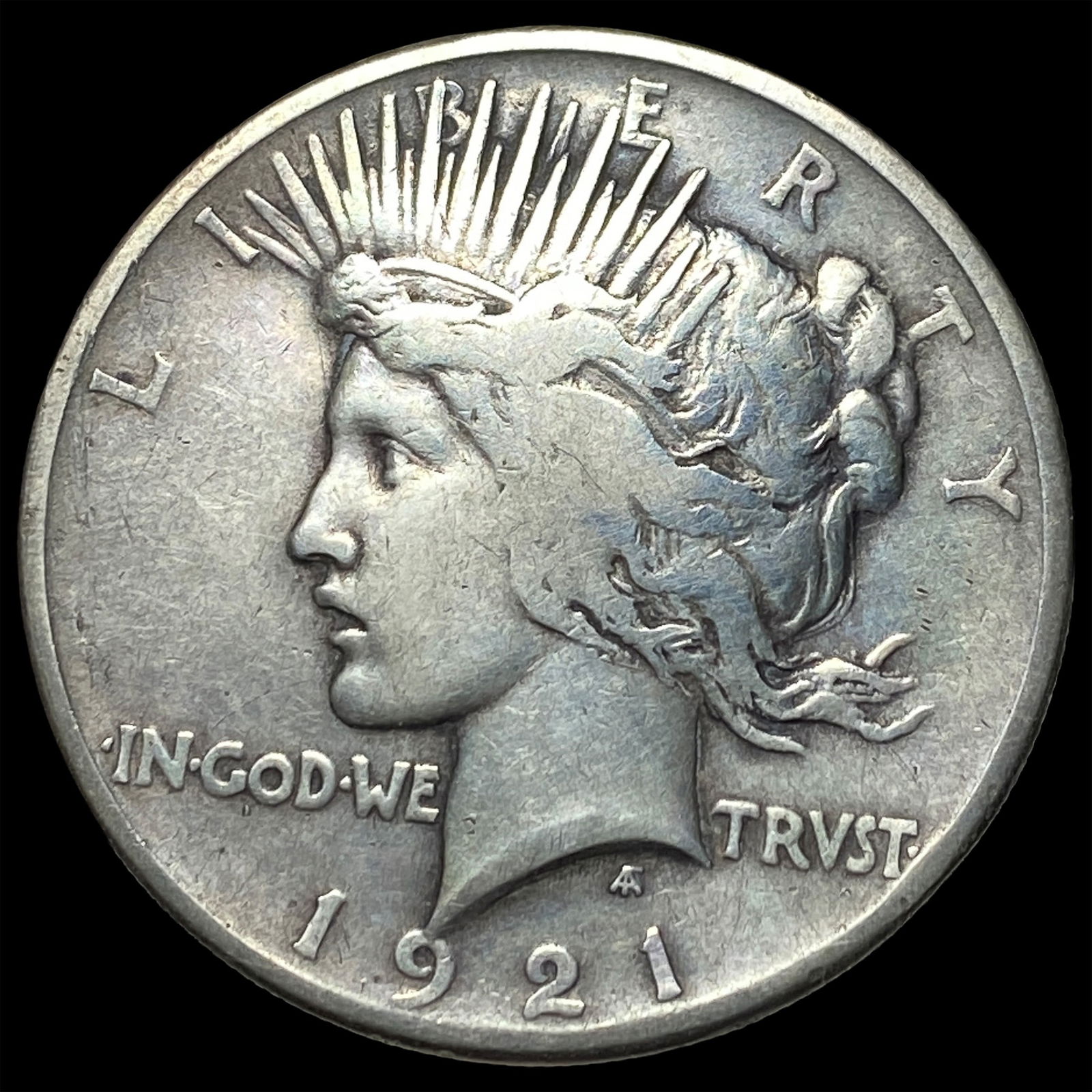 1921 Silver Peace Dollar LIGHTLY CIRCULATED: 1921 Silver Peace Dollar LIGHTLY CIRCULATED