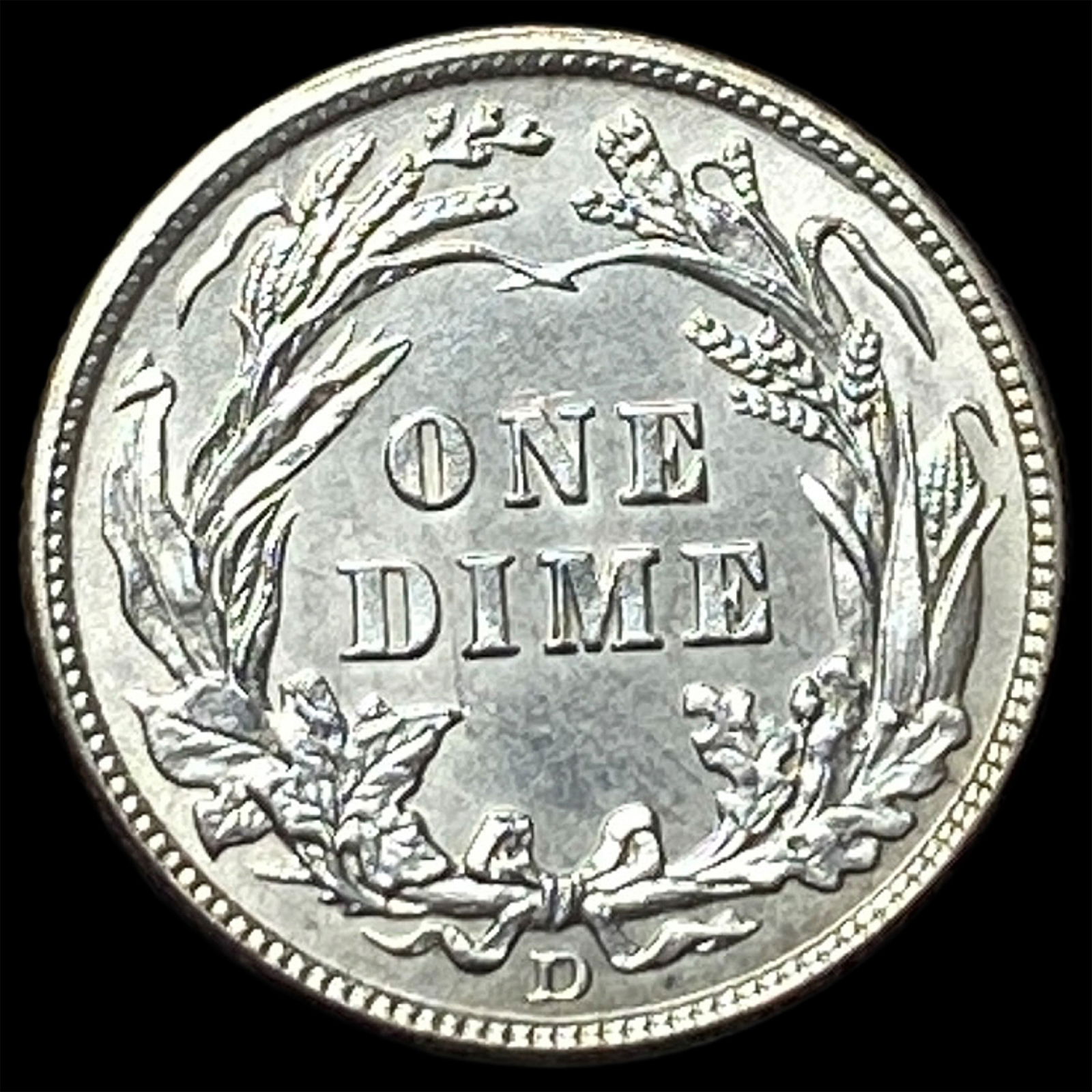 1912-D Silver Barber Dime UNCIRCULATED - 2