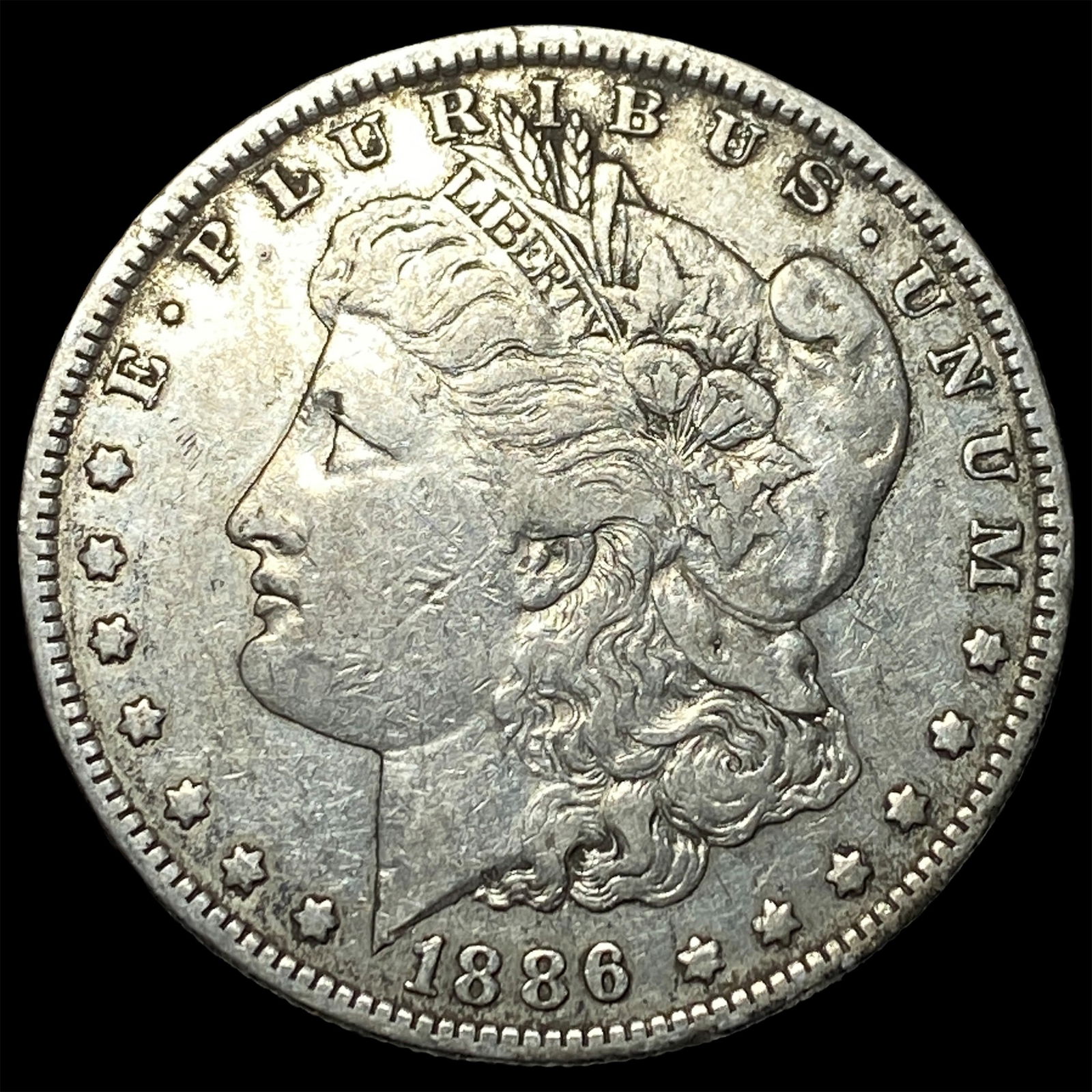 1886-O Silver Morgan Dollar NEARLY UNCIRCULATED: 1886-O Silver Morgan Dollar NEARLY UNCIRCULATED