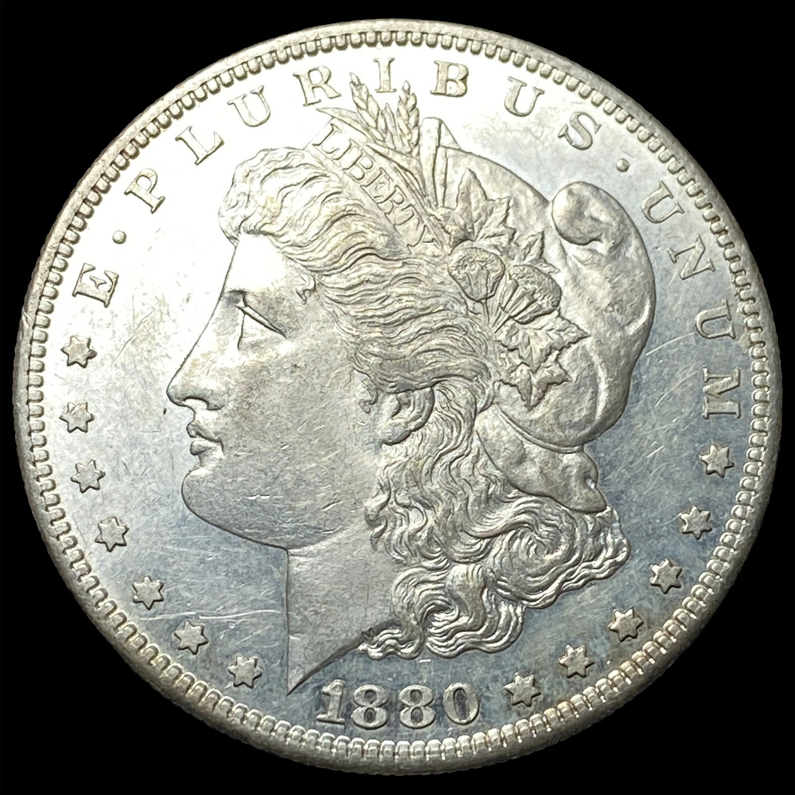 1880-S Silver Morgan Dollar CHOICE BU: 1880-S Silver Morgan Dollar CHOICE BU