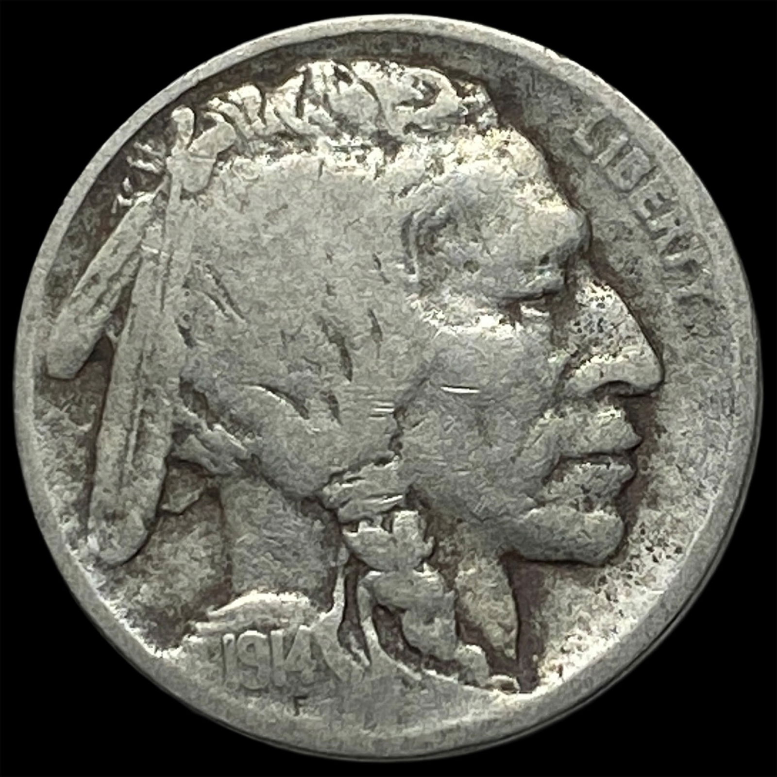 1914-S Buffalo Nickel LIGHTLY CIRCULATED (1 of 2)