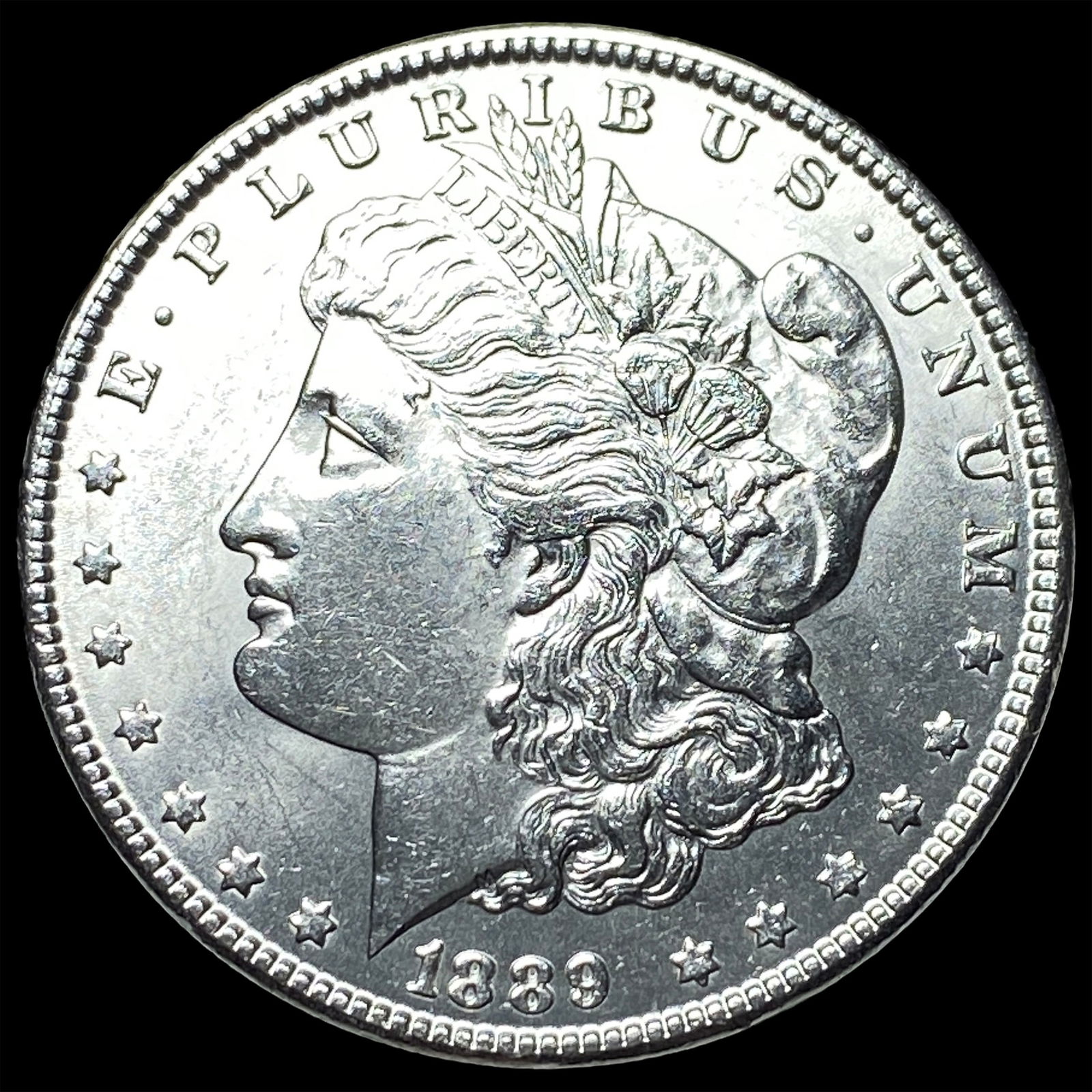 1889 Morgan Silver Dollar UNCIRCULATED: 1889 Morgan Silver Dollar UNCIRCULATED