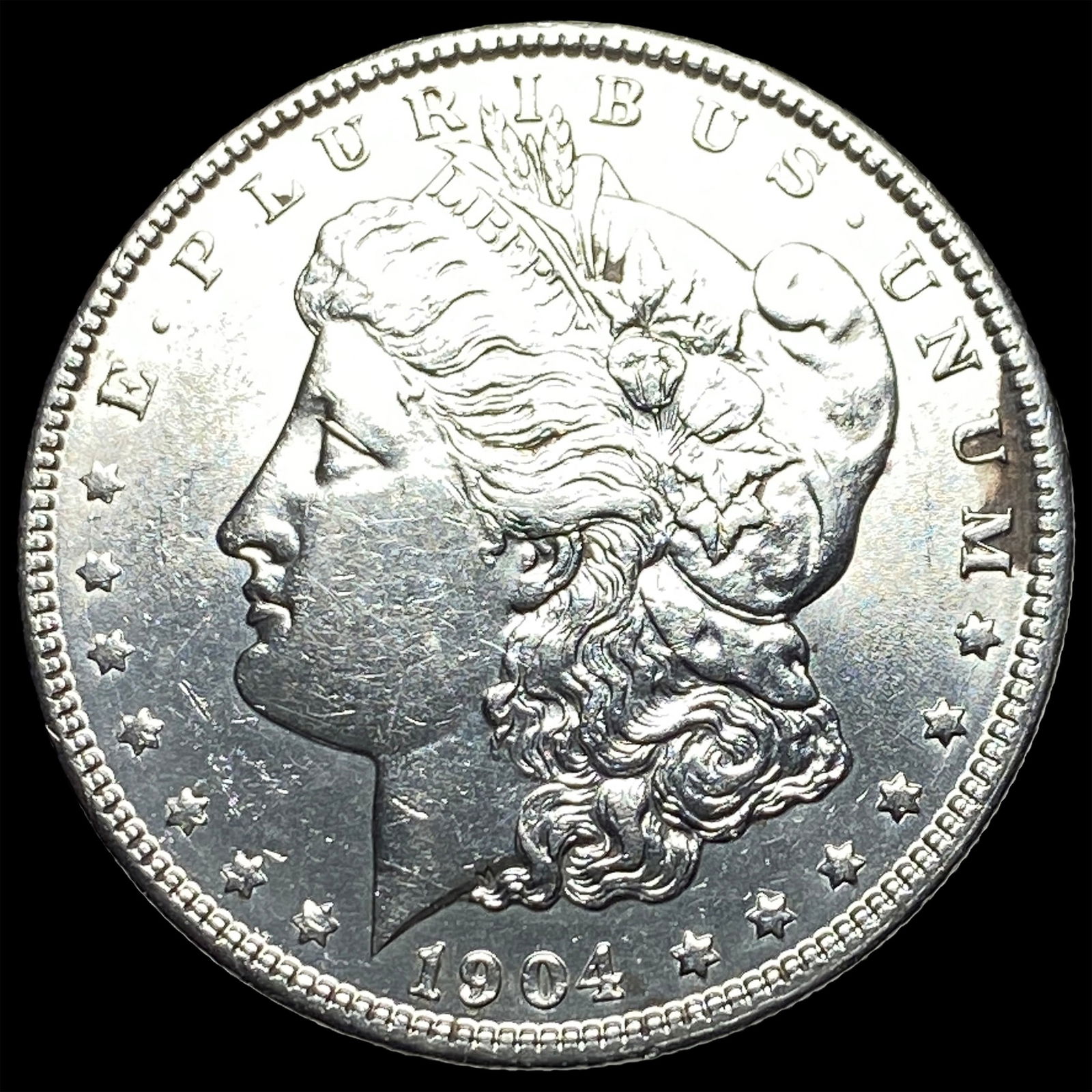 1904 Silver Morgan Dollar UNCIRCULATED: 1904 Silver Morgan Dollar UNCIRCULATED