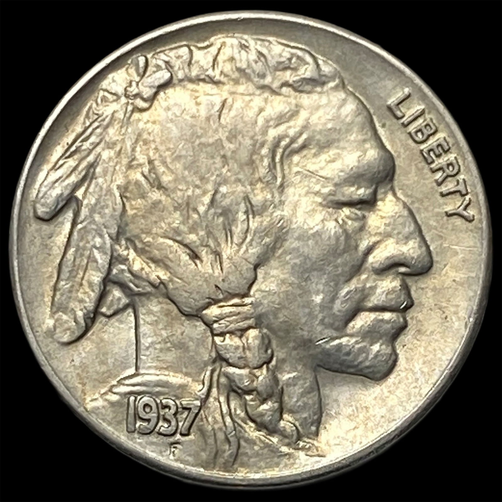 1937-S Buffalo Nickel CHOICE BU: 1937-S Buffalo Nickel CHOICE BU