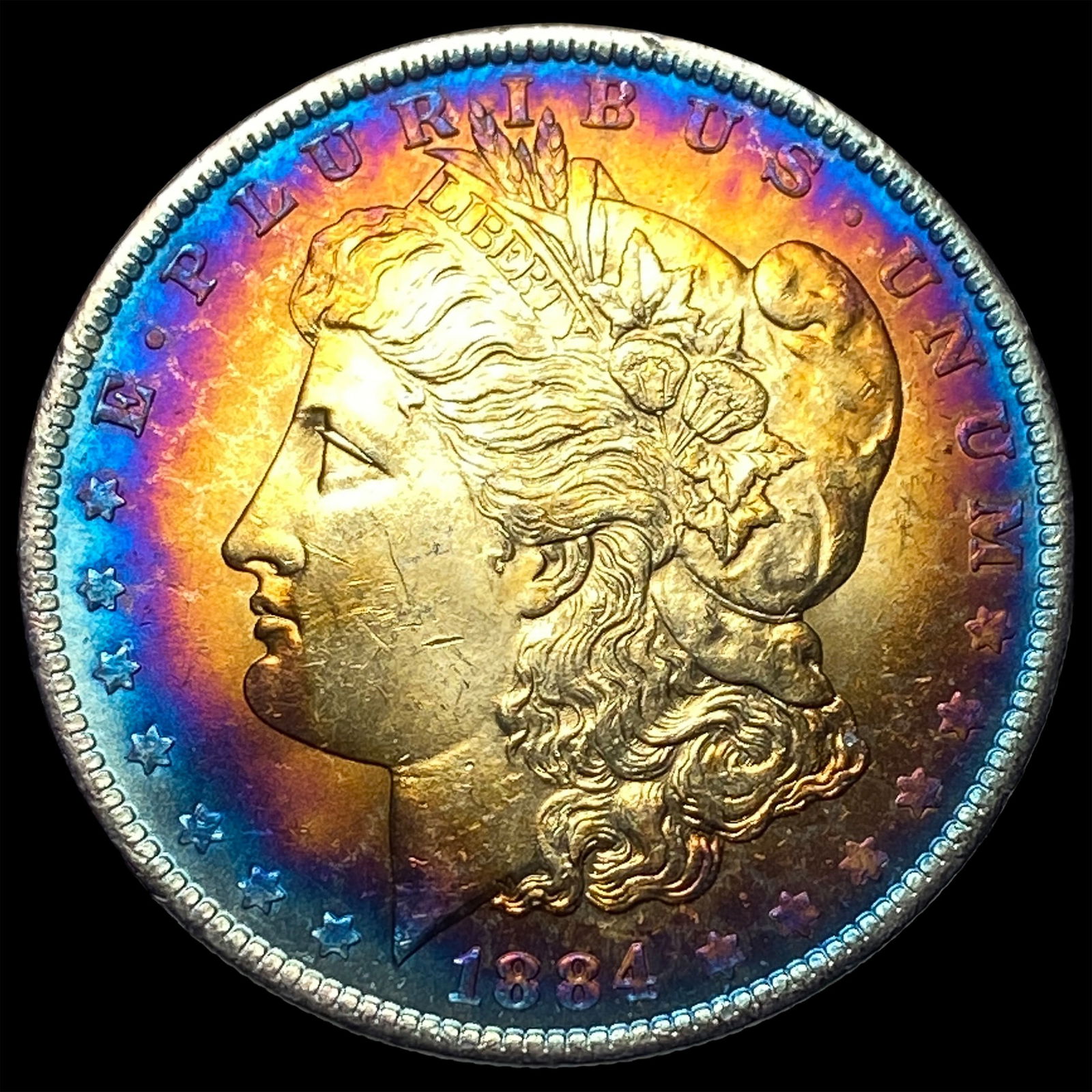 1884 Morgan Silver Dollar CHOICE BU: 1884 Morgan Silver Dollar CHOICE BU