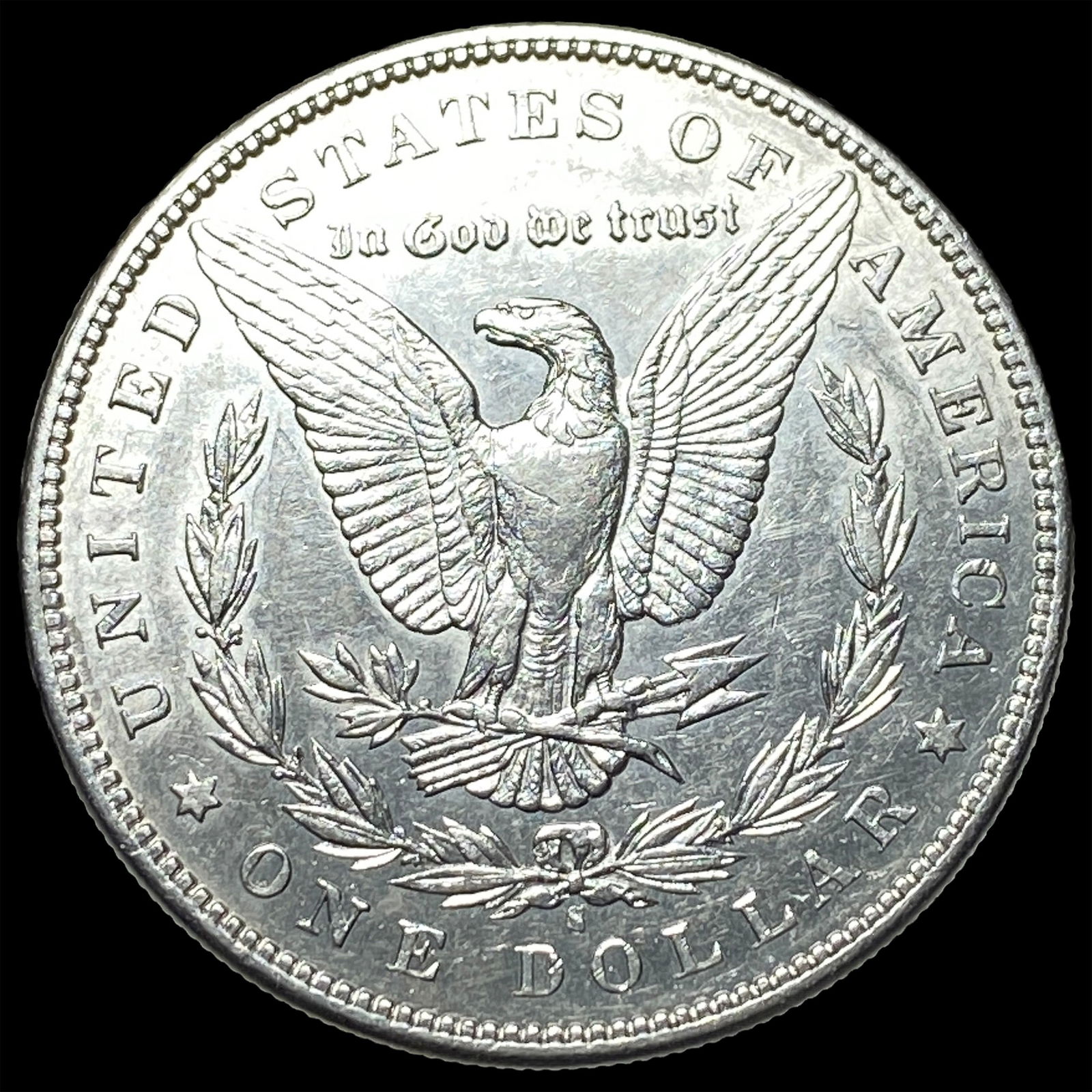 1898-S Silver Morgan Dollar CLOSELY UNCIRCULATED - 2