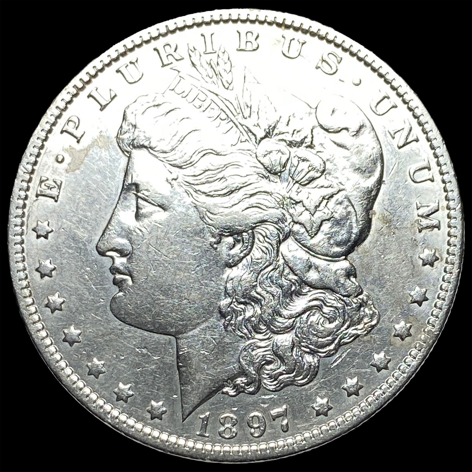 1897-O Silver Morgan Dollar CLOSELY UNCIRCULATED: 1897-O Silver Morgan Dollar CLOSELY UNCIRCULATED