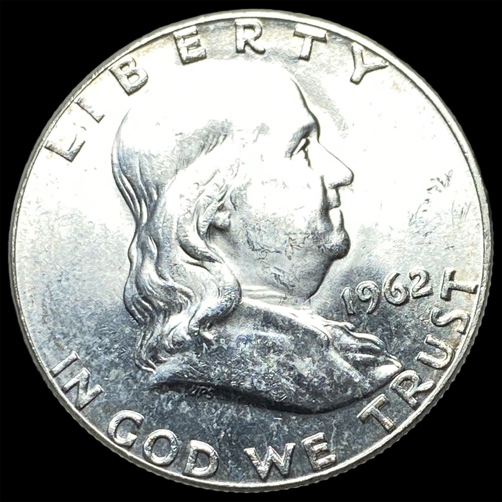 1962 Franklin Silver Half Dollar CHOICE BU (1 of 2)