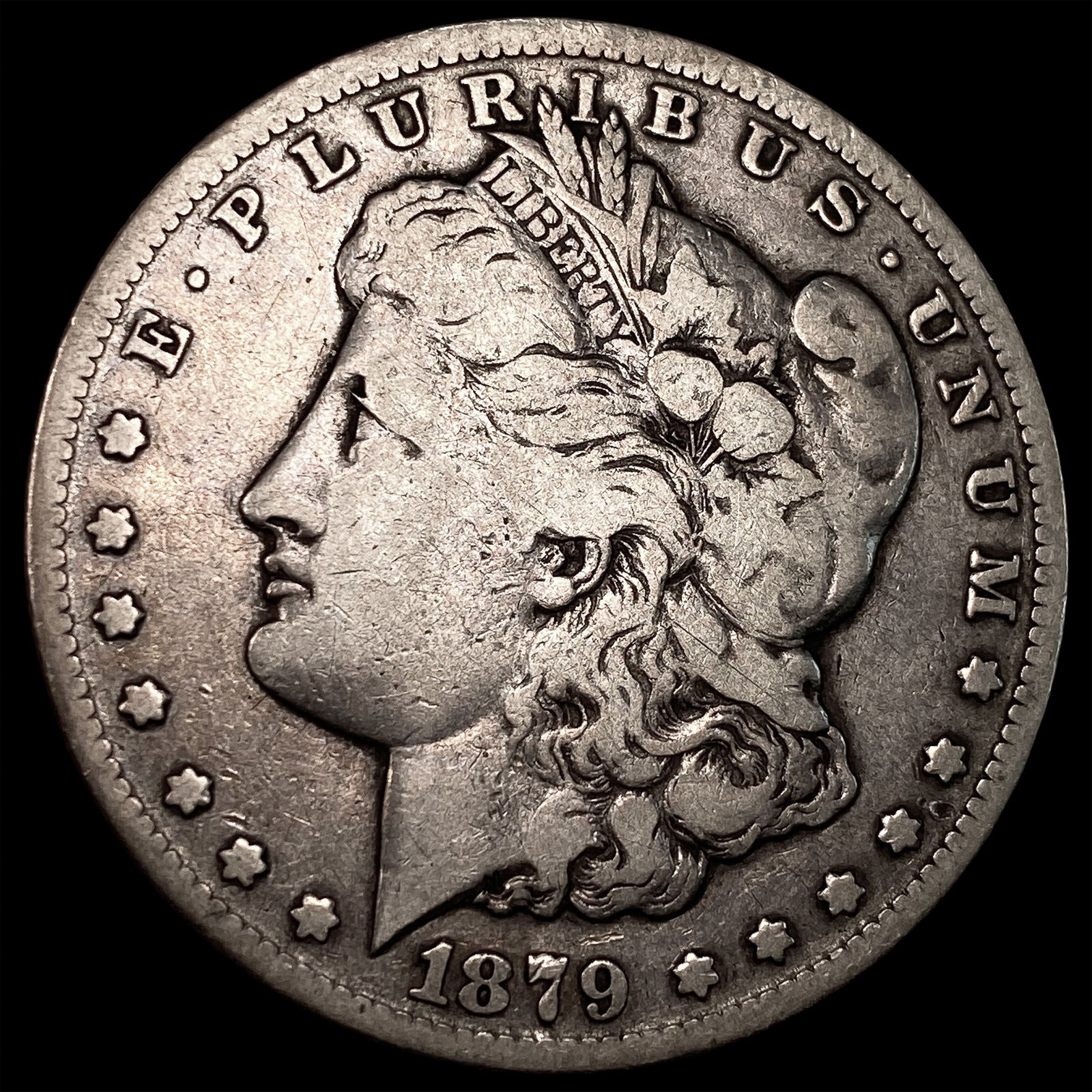 1879-S Silver Morgan Dollar LIGHTLY CIRCULATED (1 of 2)