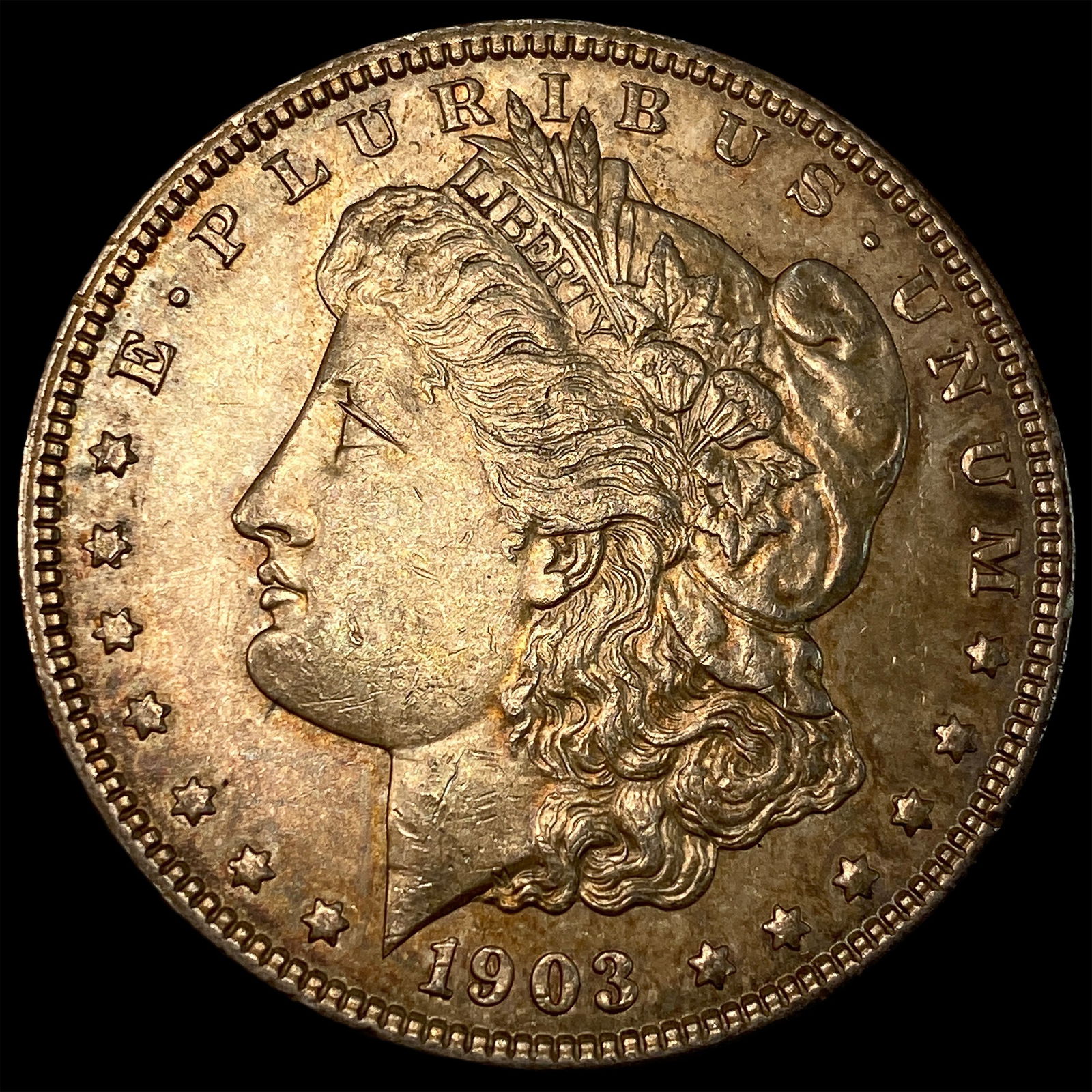1903 Morgan Silver Dollar CHOICE AU: 1903 Morgan Silver Dollar CHOICE AU