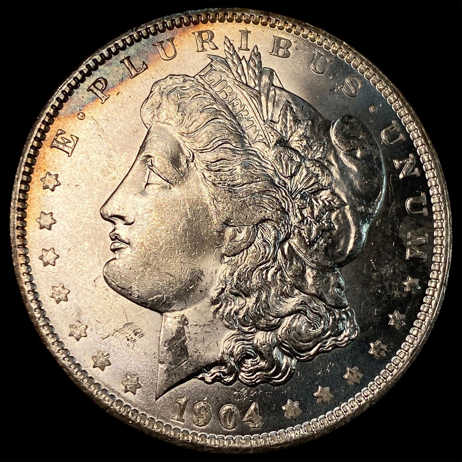 1904-O Silver Morgan Dollar CHOICE BU: 1904-O Silver Morgan Dollar CHOICE BU